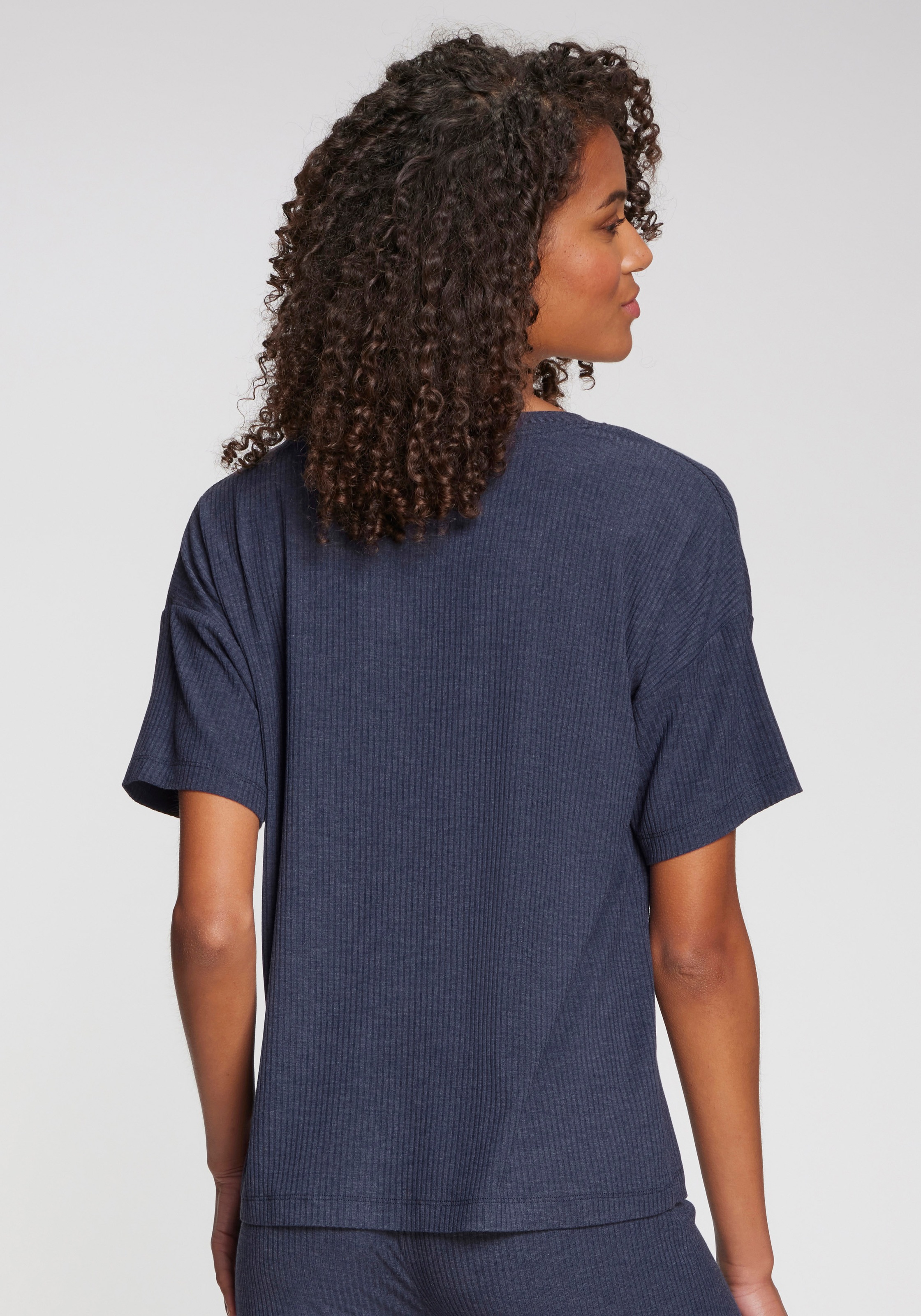 s.Oliver T-Shirt, Aus weicher Rippqualität