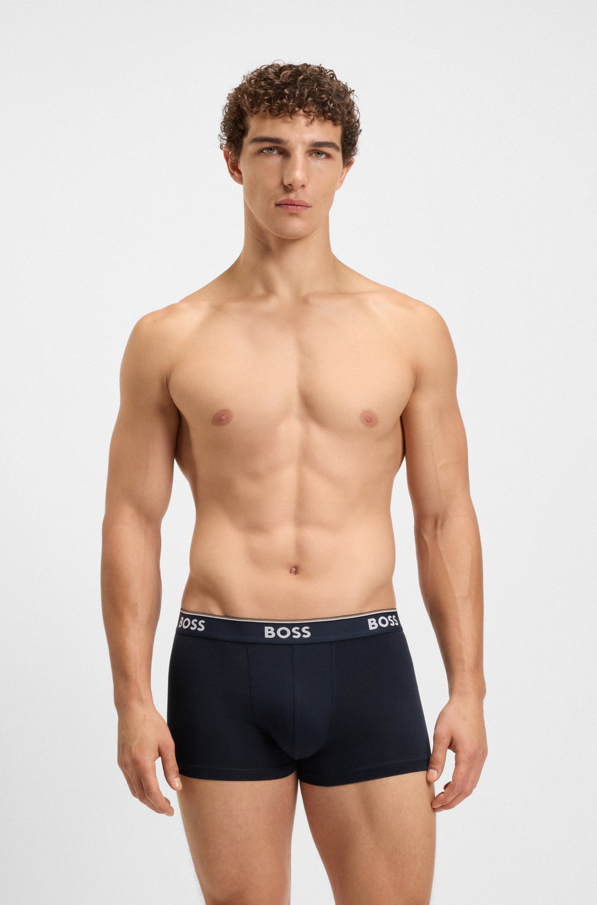 BOSS Trunk »Trunk 3P Power Desig«, (Packung, 3 St., 3er), mit BOSS Schriftzug