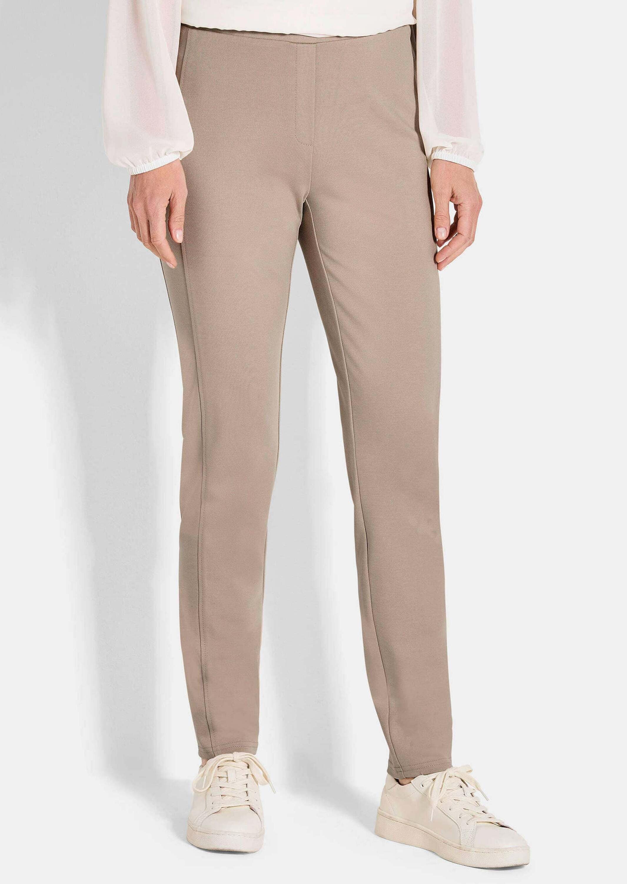 GOLDNER Schlupfhose »Kurzgröße Extra schmale Jerseyhose BELLA mit Schlupfbund«