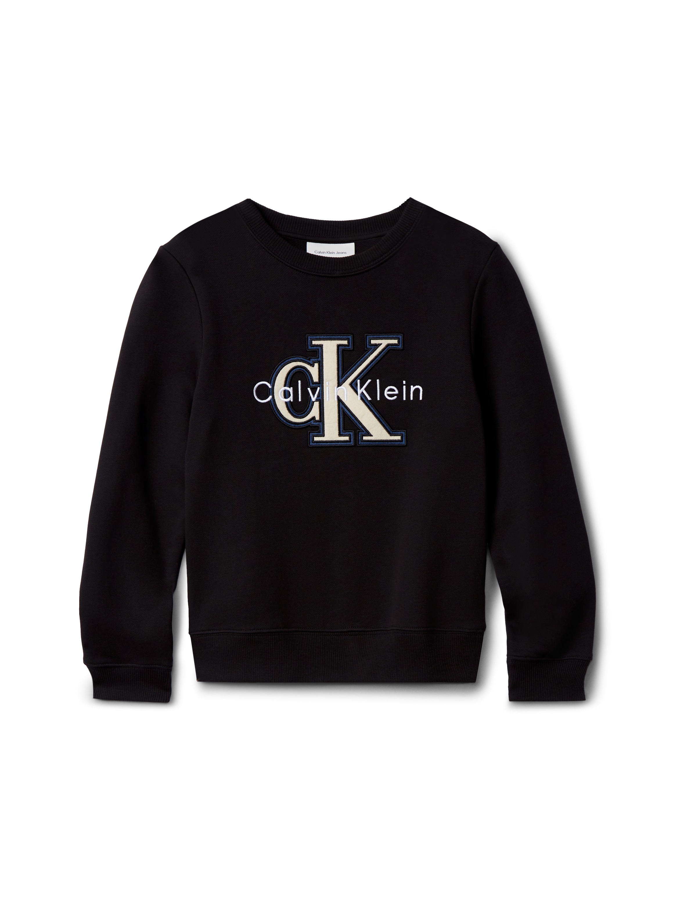 Calvin Klein Jeans Sweatshirt »FESTIVE MONO SWEATSHIRT«, für Kinder bis 16 Jahre, Applikation