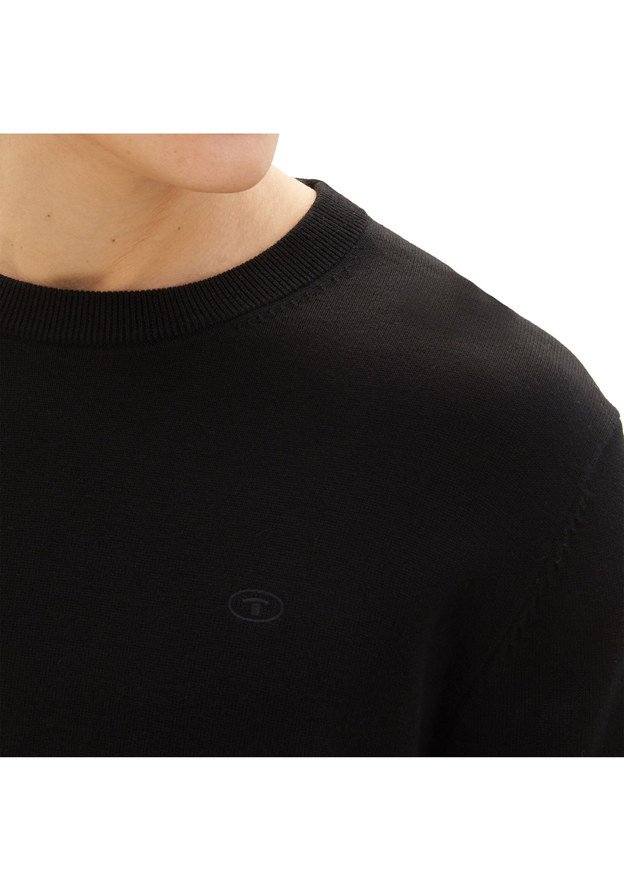 TOM TAILOR Sweater »Strickpullover Basic Crewneck Knit 1er Pack«, 1 Stk.
