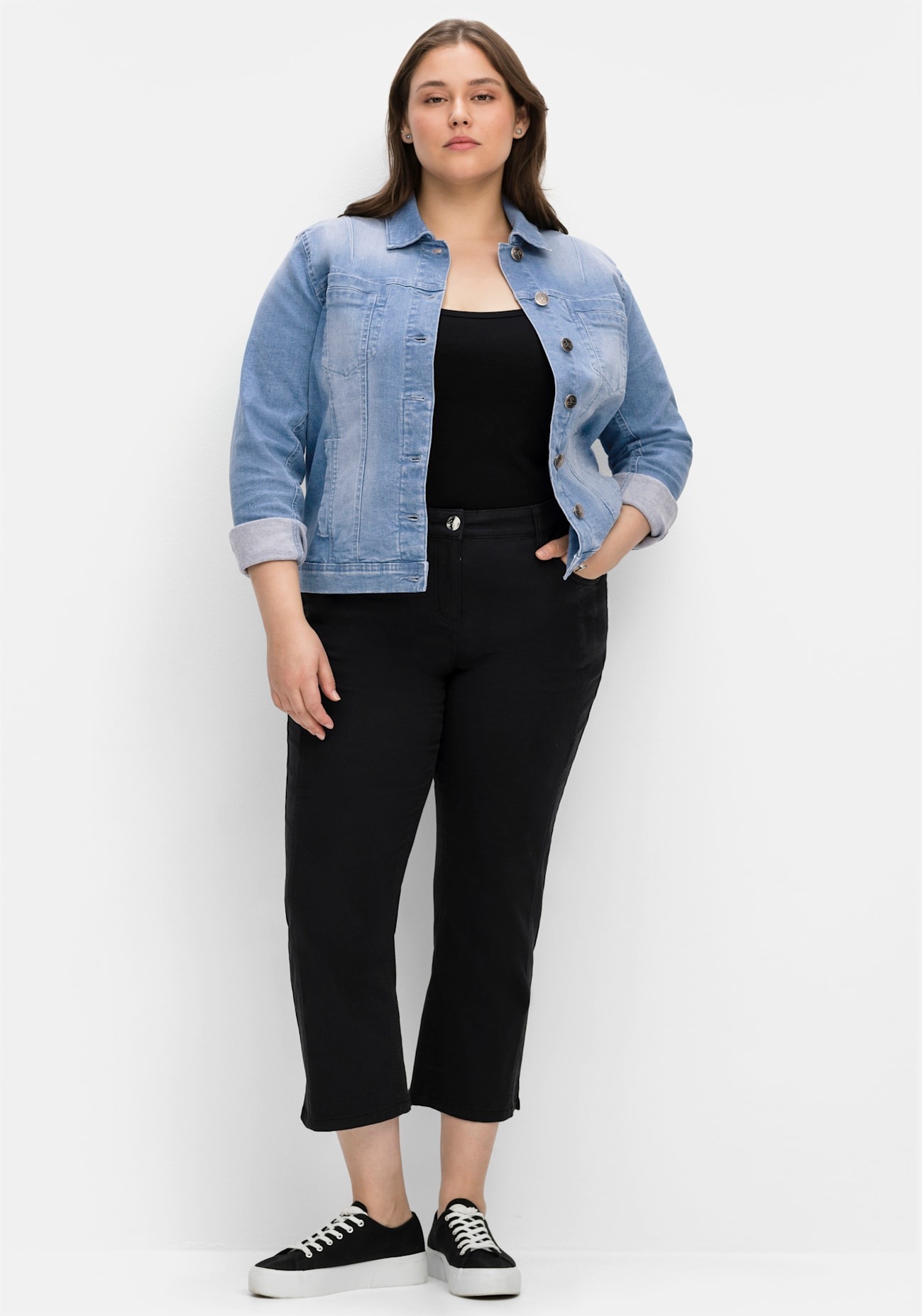 Sheego Jeansjacke