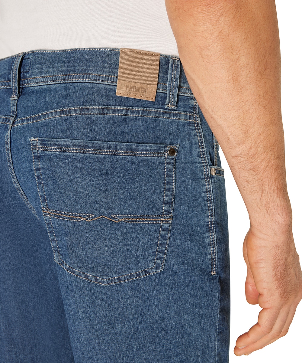 Pioneer Authentic Jeans Shorts »Jeansshorts Finn light«  Sommerhose , stonewashed
