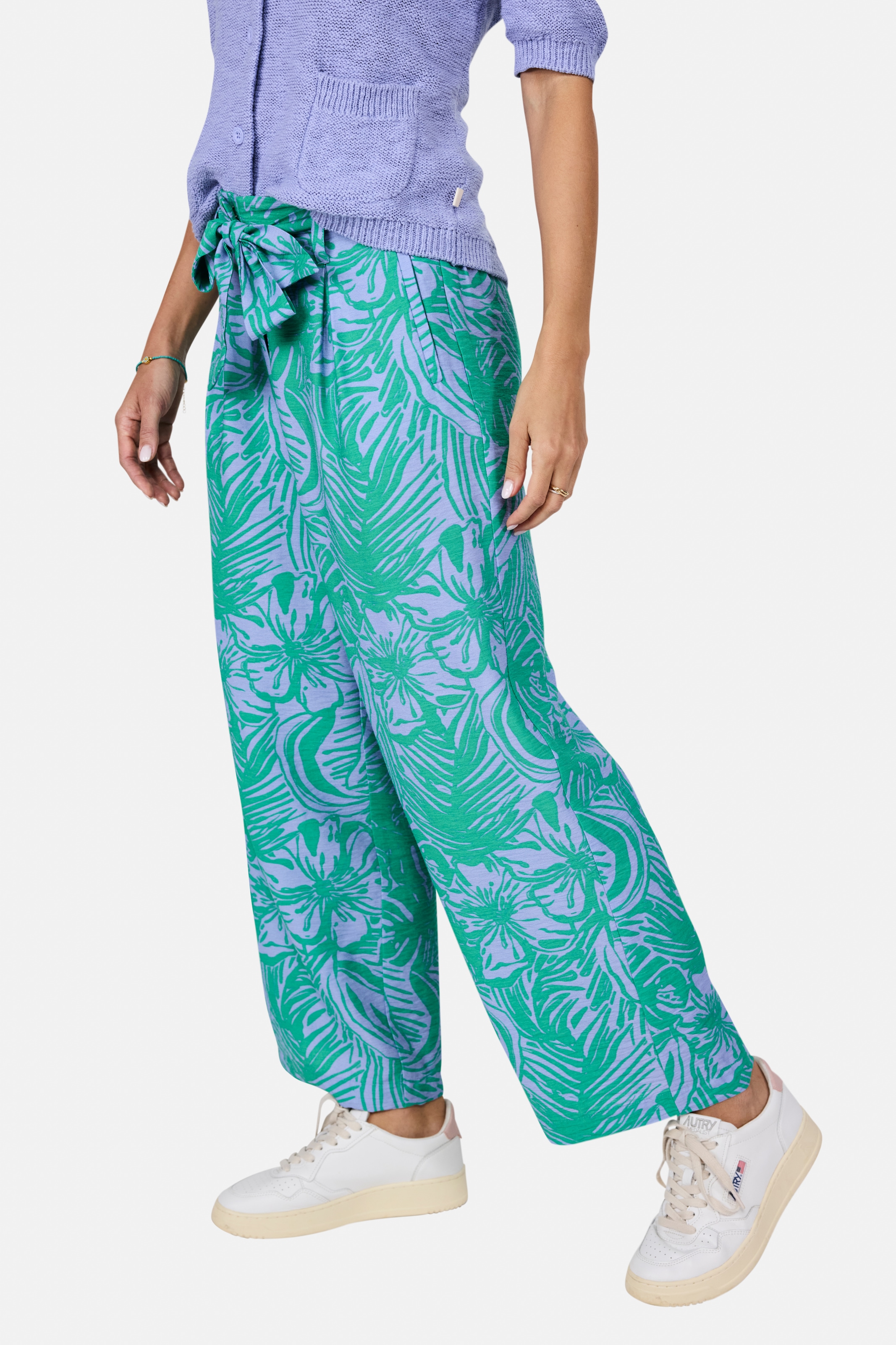 Lieblingsstück Stoffhose »LS-052«, mit Tropicalprint
