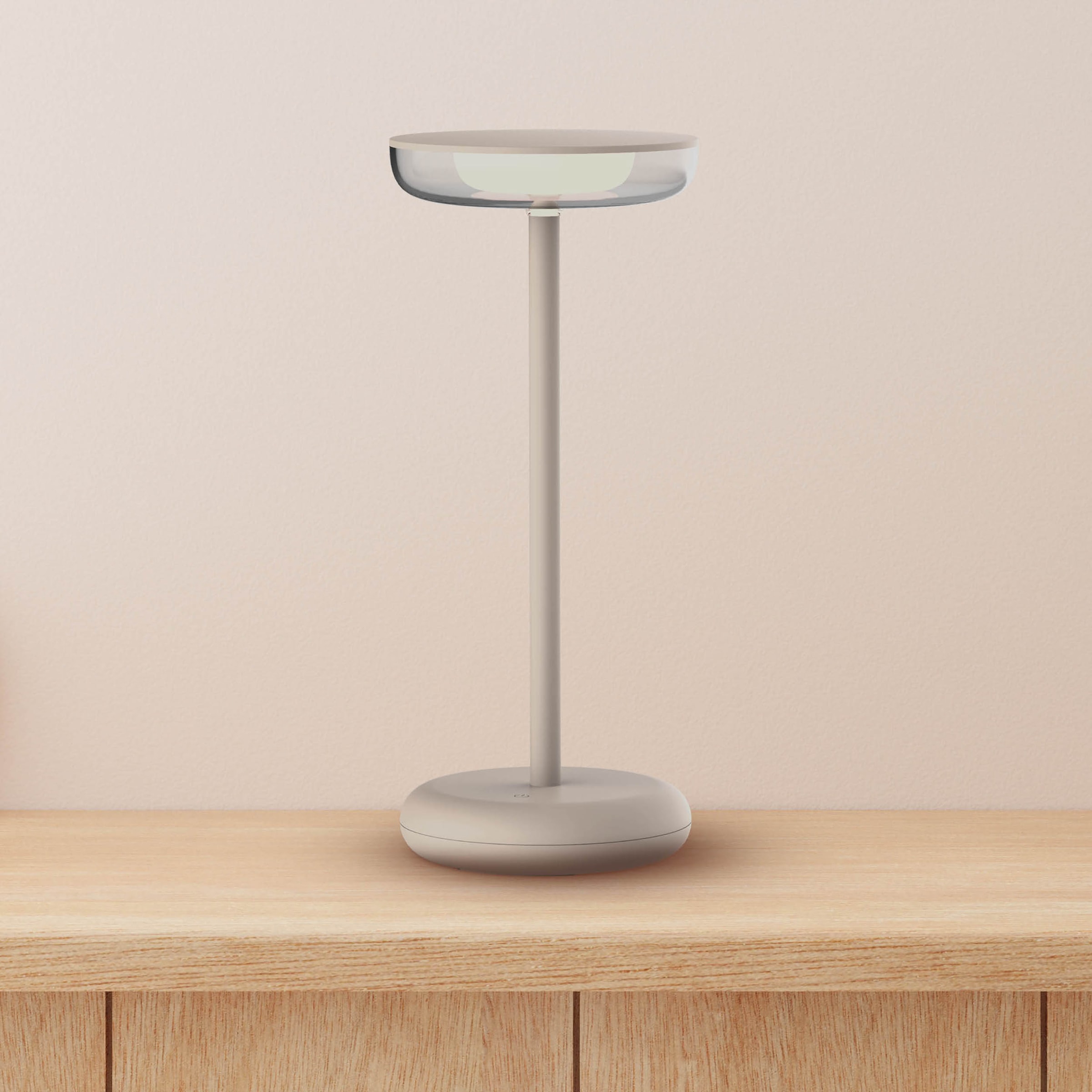 näve LED Tischleuchte »Pasi« LED-Modul 1 Stk. Warmweiß dimmbar per Berührungssensor, Memoryfunktion, Akku, USB-C-Ladekabel