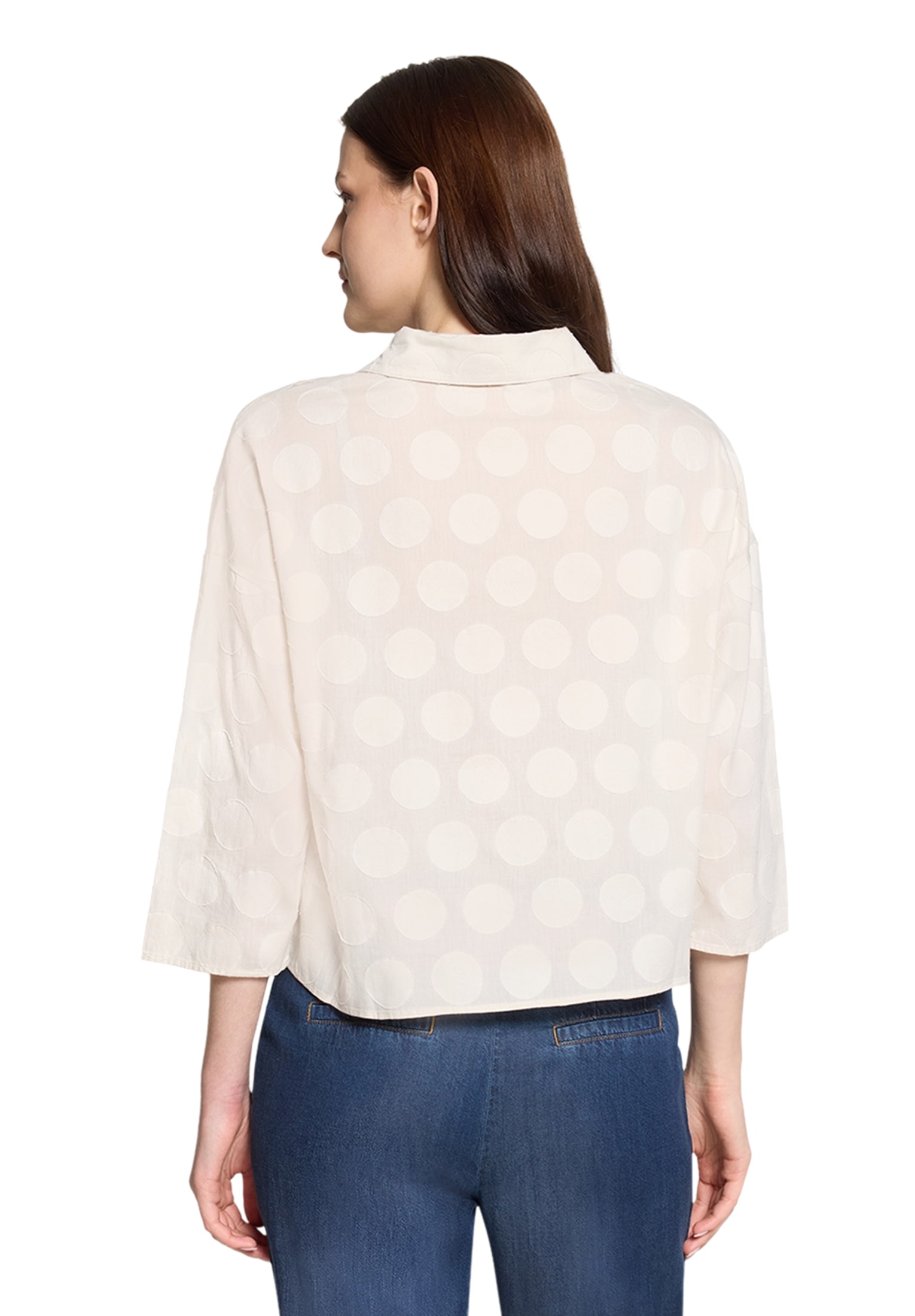 Cartoon Klassische Bluse »Oversize-Bluse mit Kragen«