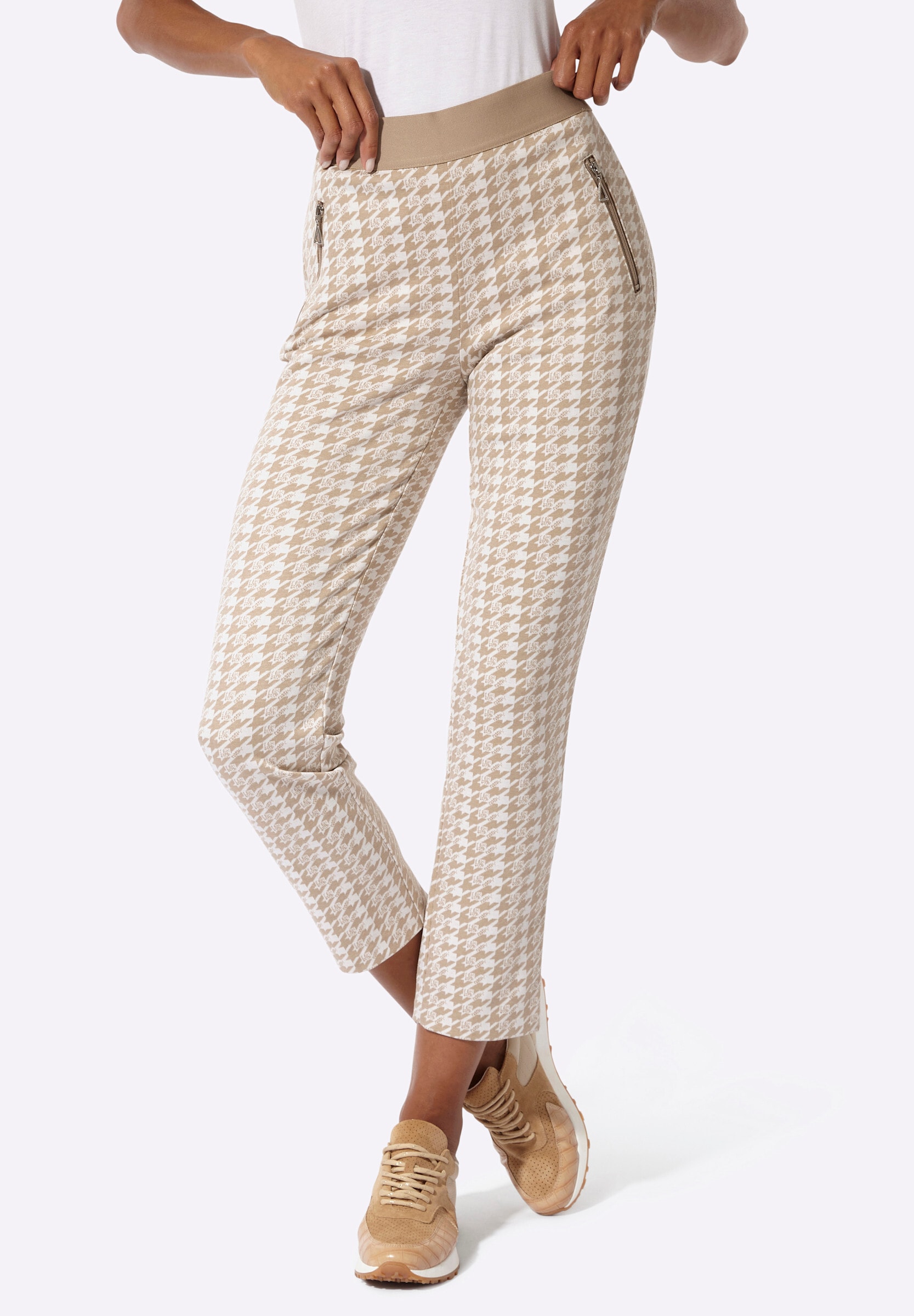 creation L Schlupfhose »Jacquard-Hose Schlupfhose«