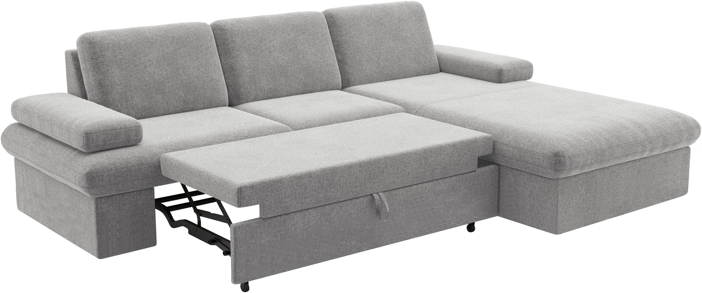 sit&more Ecksofa »Moreno«, mit Armteilverstellung,wahlweise mit Bettfunktion