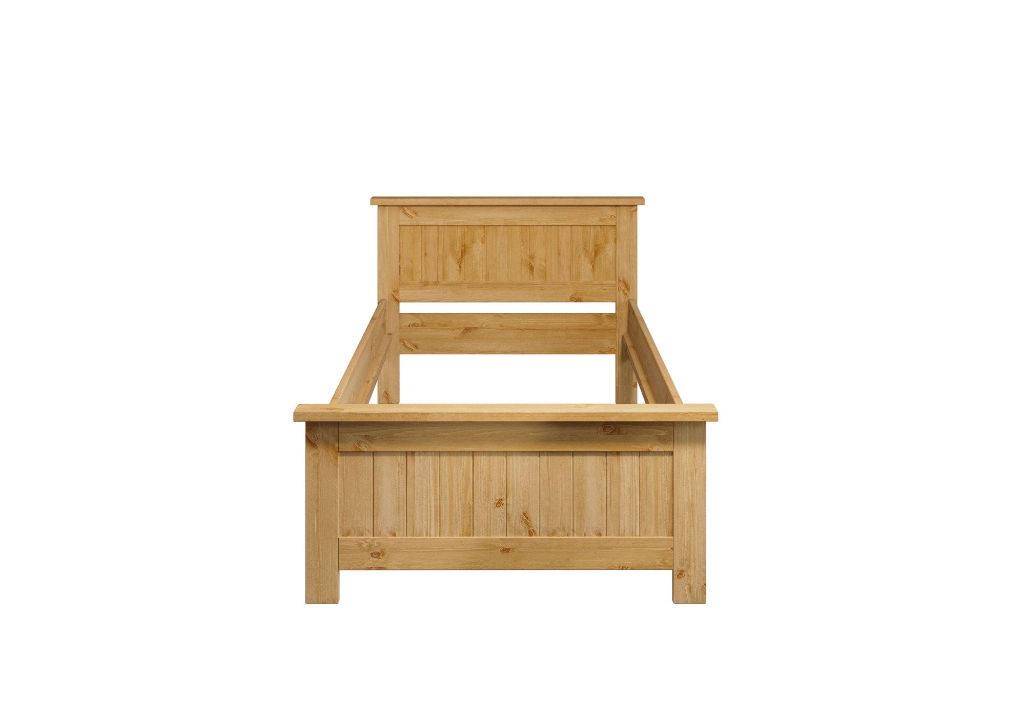 Home affaire Massivholzbett »Juventus, Bett, Massivholzbett, Holzbett, Bettrahmen«, (Breite/Belastbarkeit 140cm/180 KG), Breite 90 cm, aus massiver Kiefer, FSC®-zertifiziert