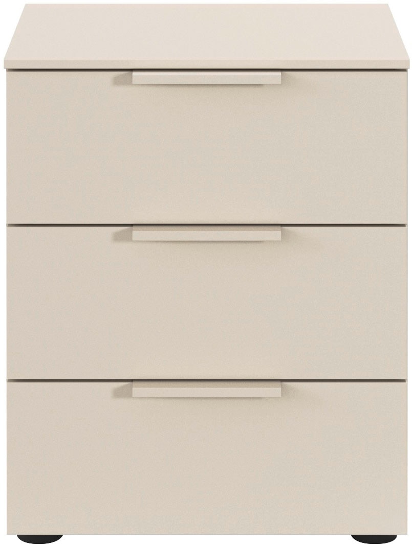 LeGer Home by Lena Gercke Nachtkommode »Nachttisch Nachtschrank Nachtkonsole SERINA eleganter Eyecatcher«, mit 3 Schubkästen sowie hochwertigen Metallgriffen MADE IN GERMANY