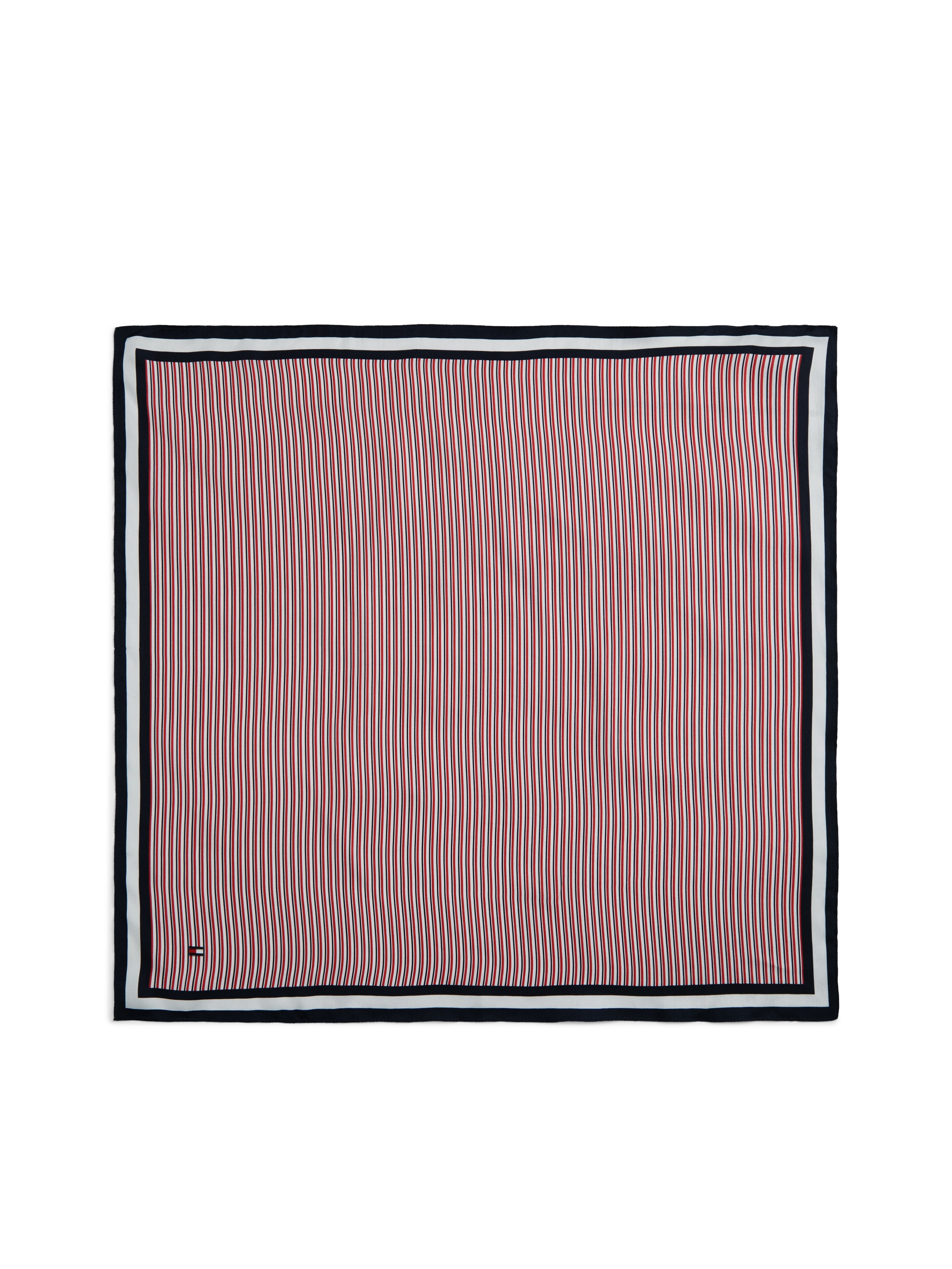 Tommy Hilfiger Seidentuch »SILK FOULARD« Regular fit mit Streifenmuster