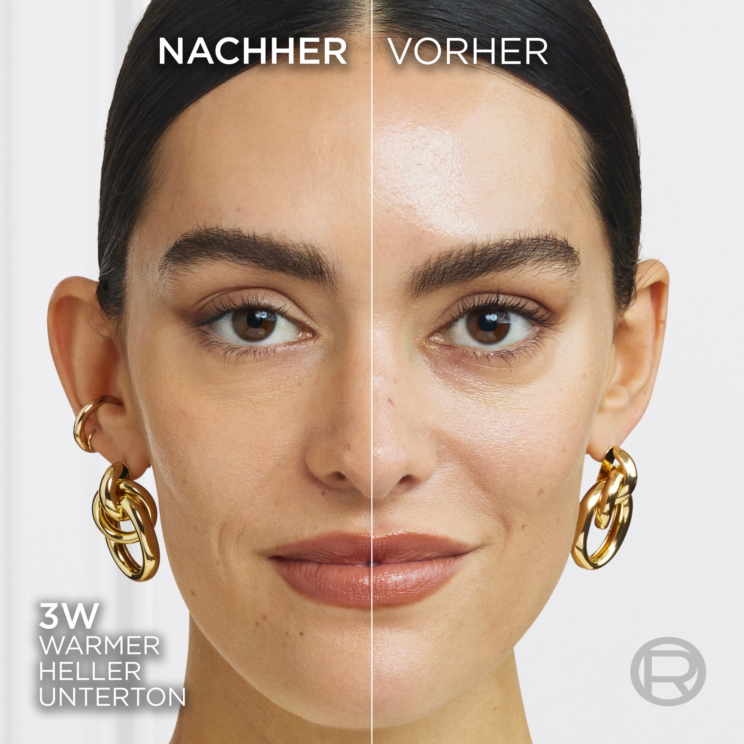 L'ORÉAL PARIS Puder »L'Oréal Paris True Match Puder«, Mildert Erscheinungsbild feiner Linien, variable Deckkraft, mattiert.