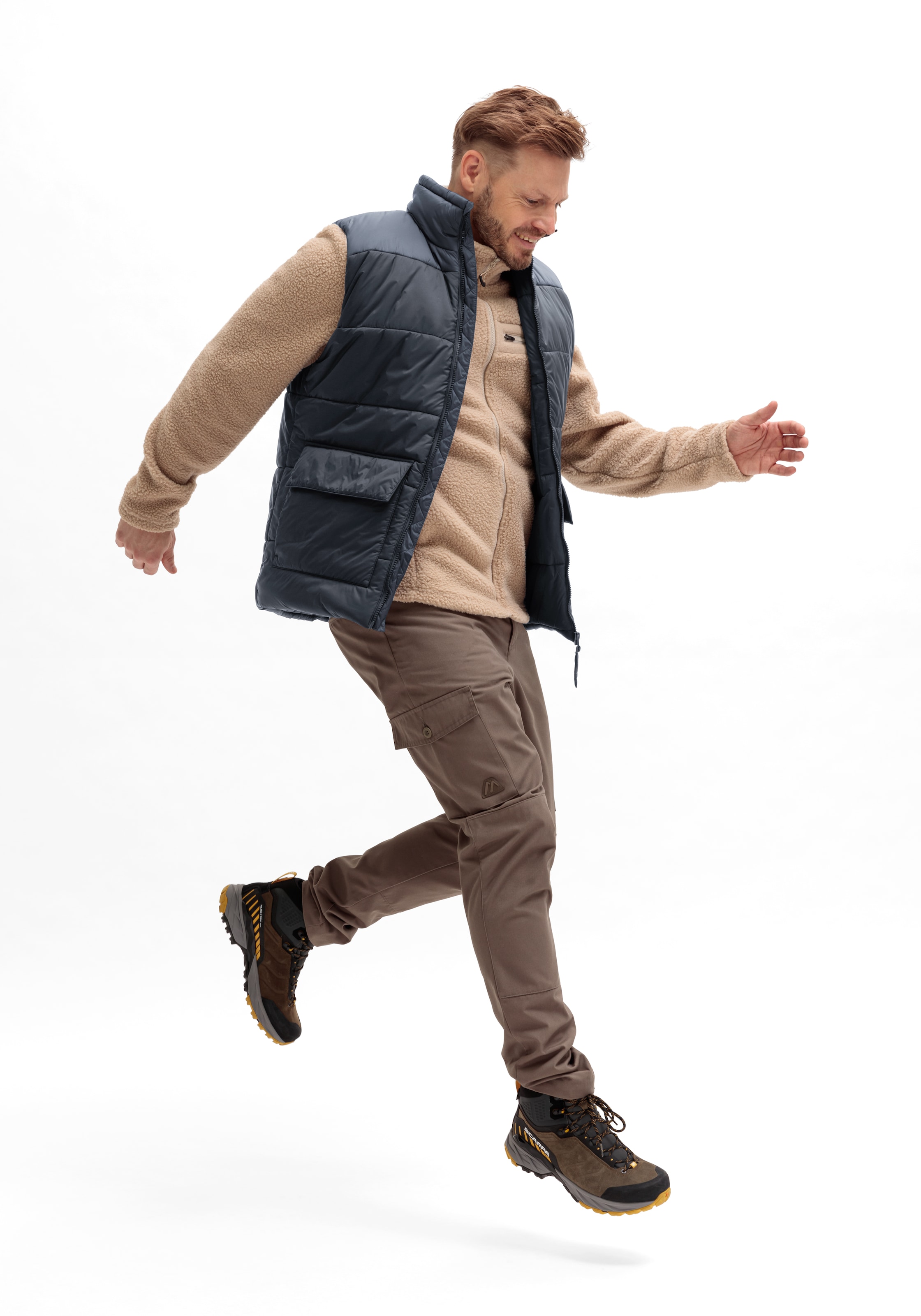 Maier Sports Funktionsweste »Heatcore Vest M«, warme Herren Weste windabweisend u. atmungsaktiv