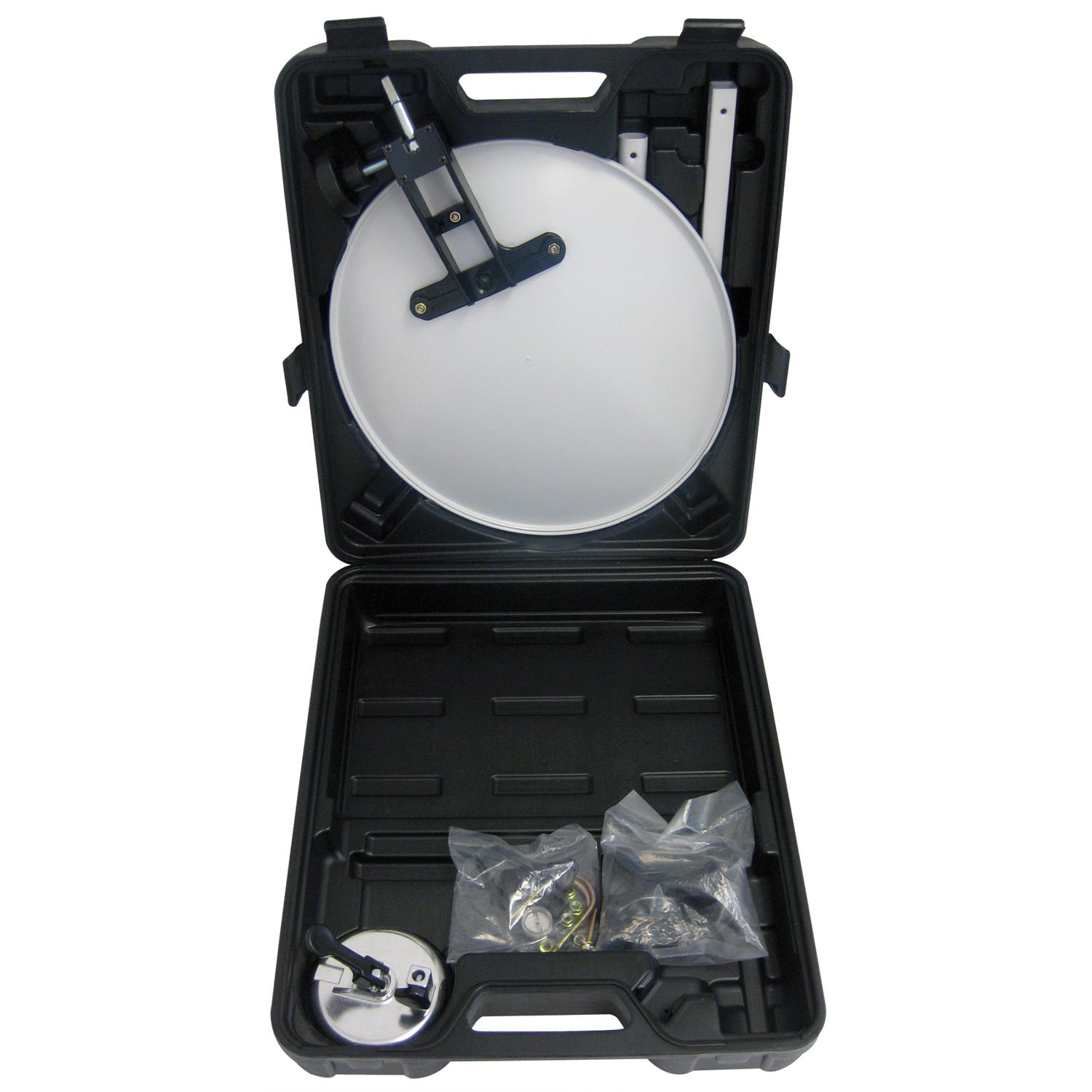 FTE Maximal Camping Sat-Anlage »digitale Camping-SAT-Anlage«, 10m Koaxkabel, Inverto-LNB, Koffer