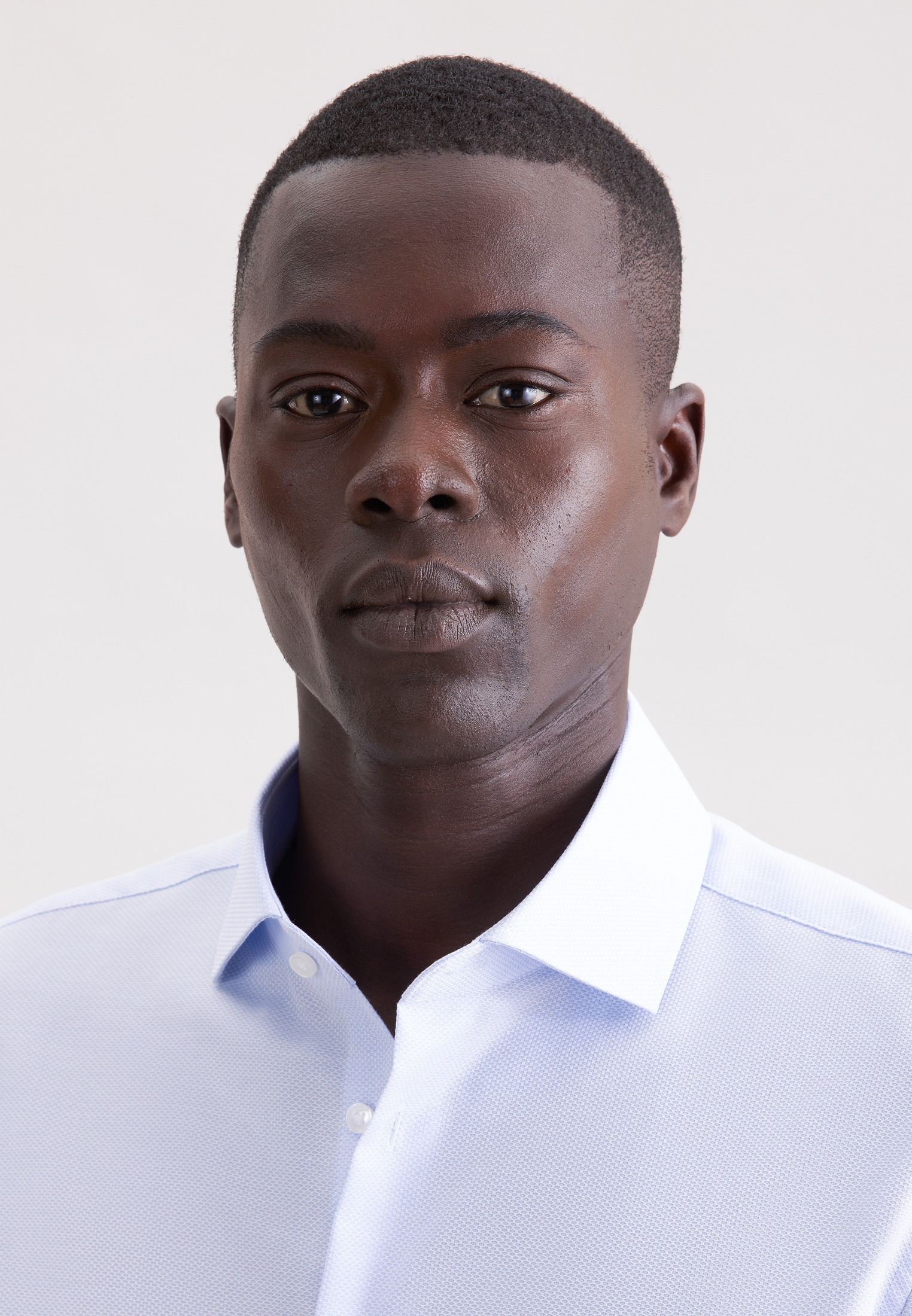 seidensticker Businesshemd »Schwarze Rose« Slim 1/1 Kentkragen Struktur