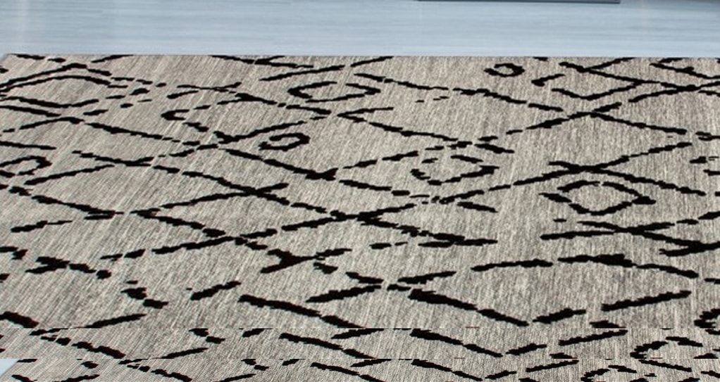 Kayoom Teppich »River 110« rechteckig 10 mm Höhe Jacquard, Retro- und Vintage-Design, Baumwollrücken