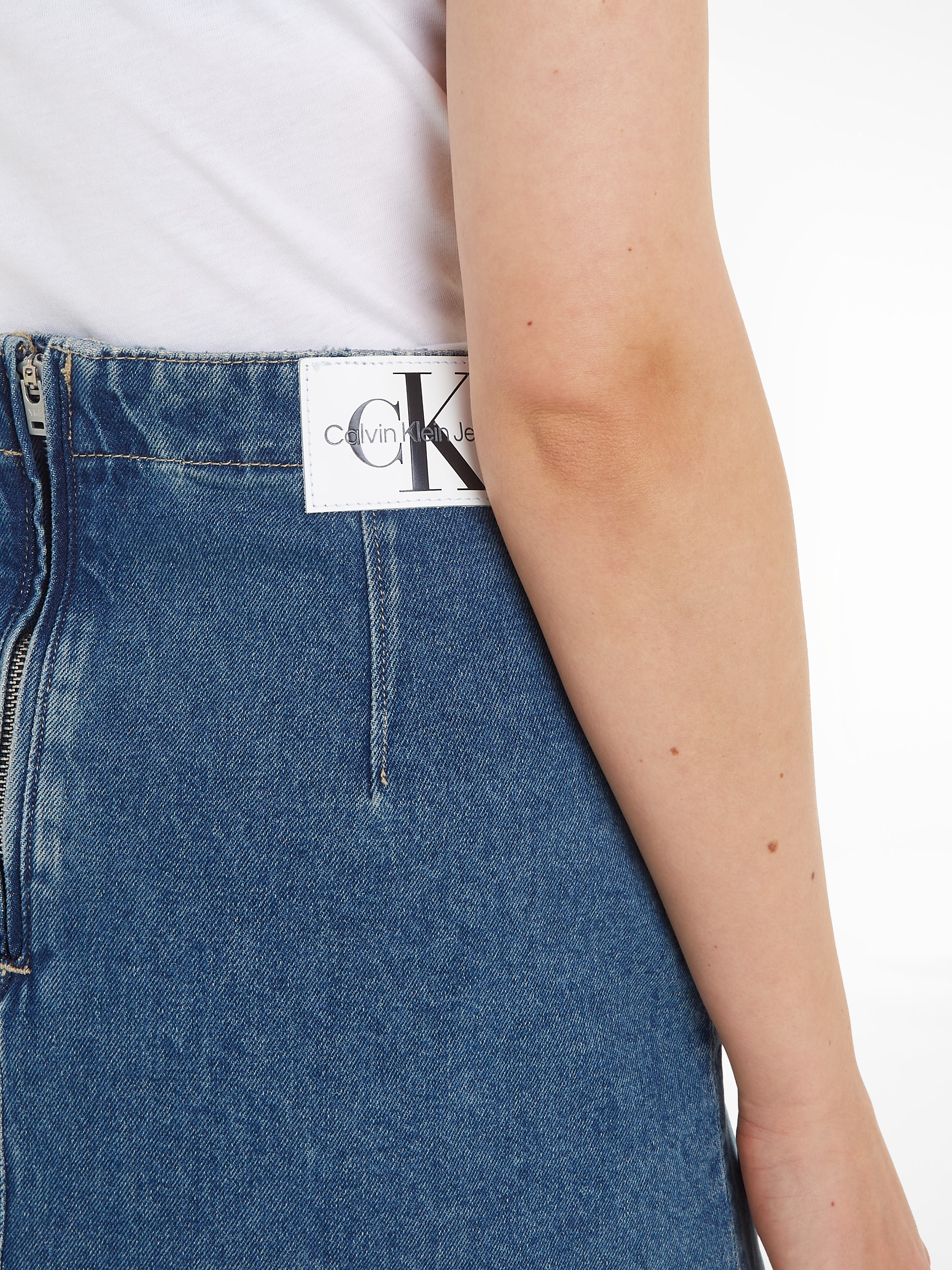 Calvin Klein SKIRT« bei Jeans OTTO »DARTED Jeansrock DENIM online
