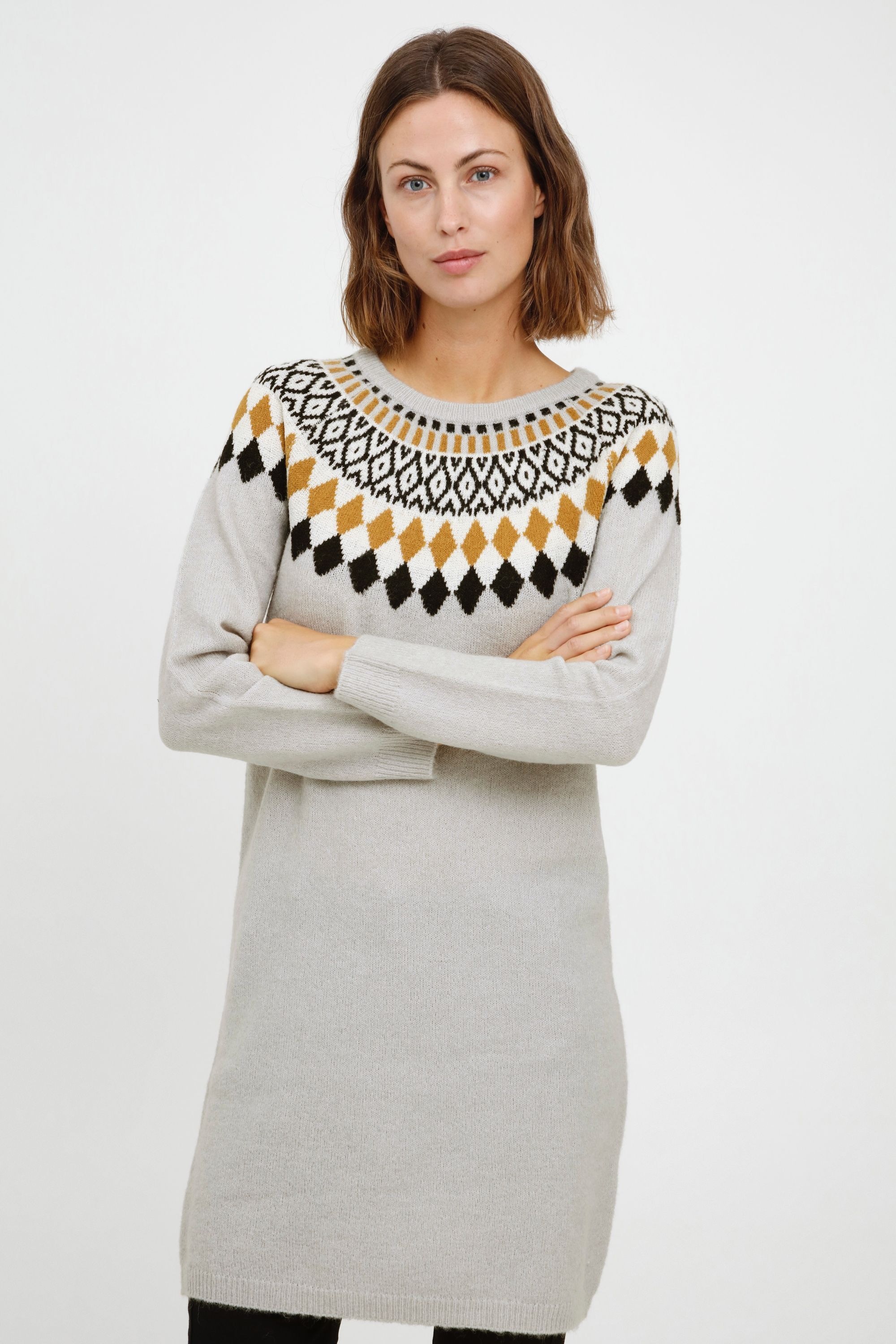fransa Strickkleid »Strickkleid FRCeisland«