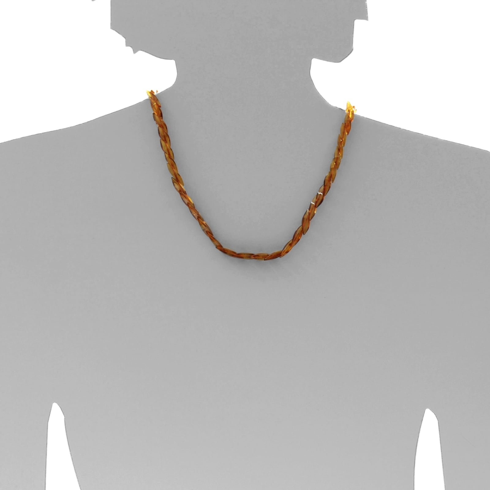OSTSEE-SCHMUCK Kette ohne Anhänger »- Talvi - Bernstein -,«