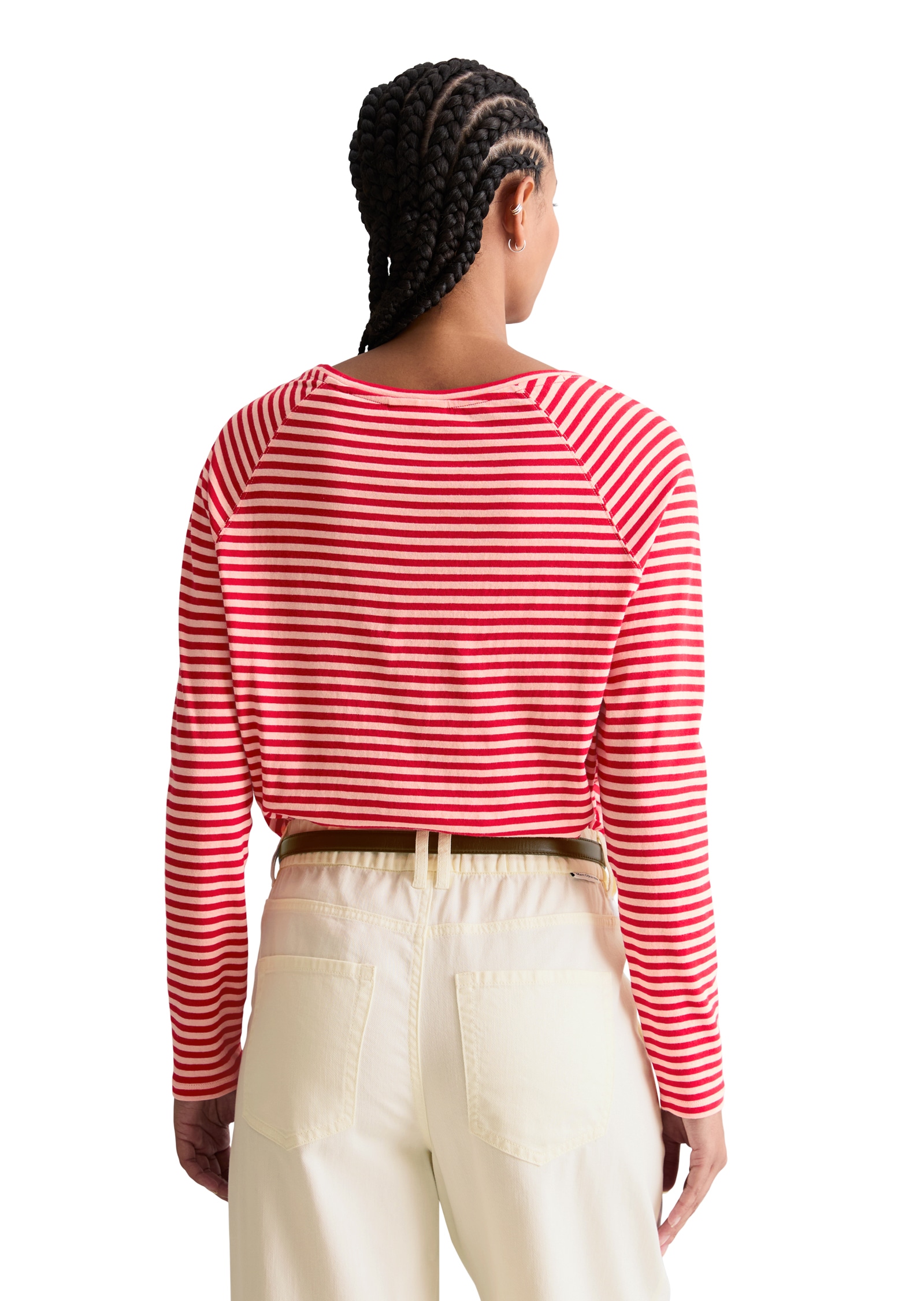 Marc O'Polo DENIM Longsleeve relaxed fit aus Loose Knit Jersey