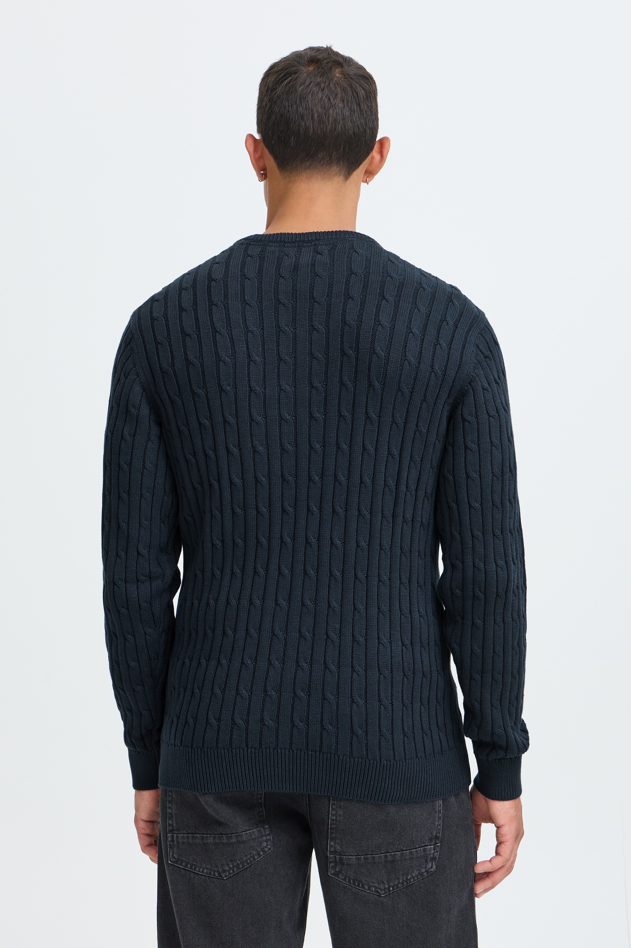 Blend Rundhalspullover »BHCURT PULLOVER« Baumwolle, regular fit