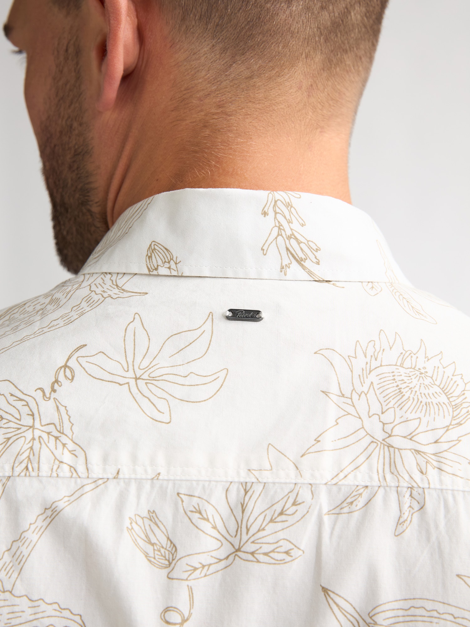 Petrol Industries Kurzarmhemd »Men Shirt Short Sleeve AOP« mit All-Over Print