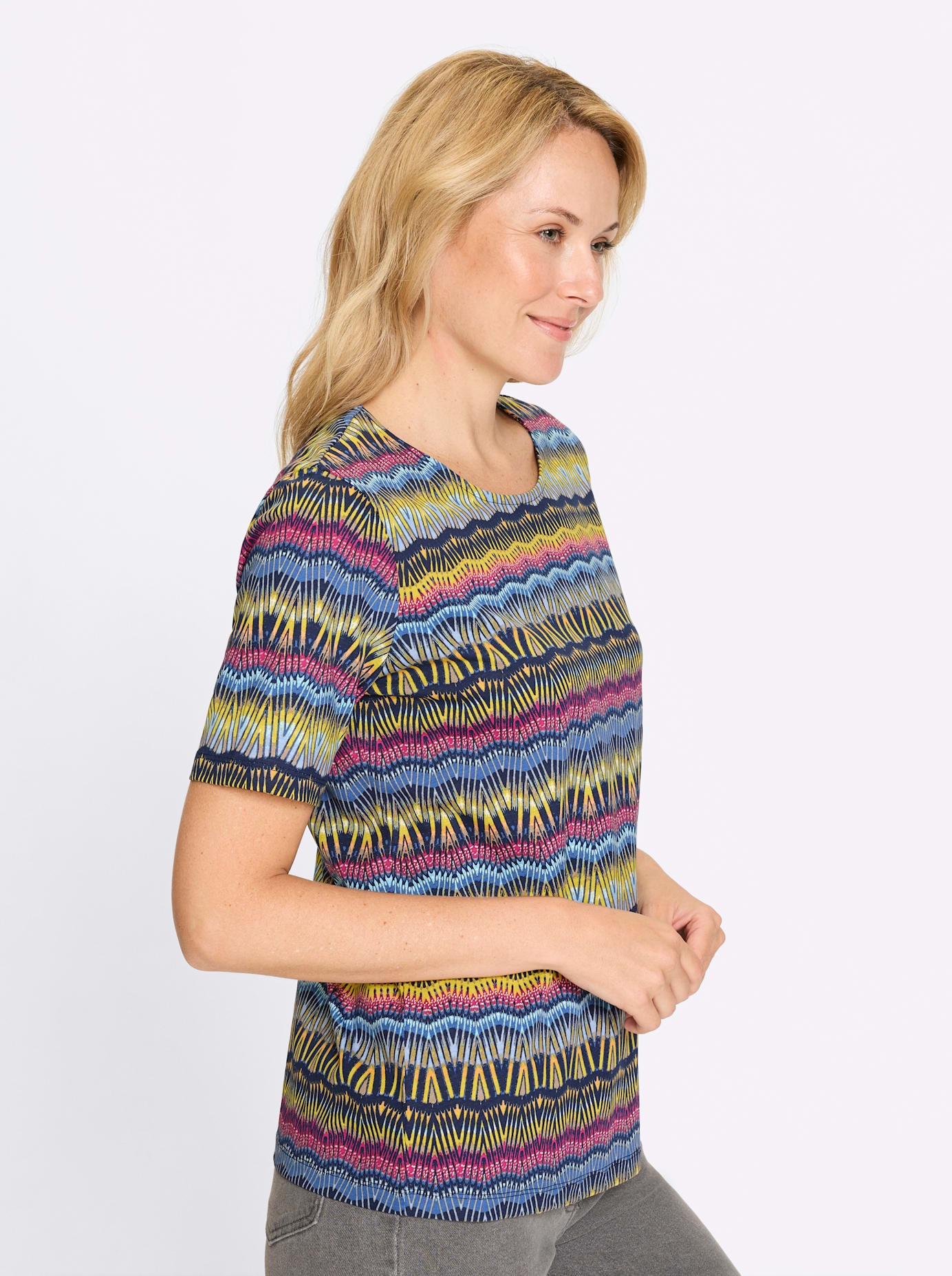 Classic Basics Rundhalsshirt »Rundhals-Shirt« 1 tlg.