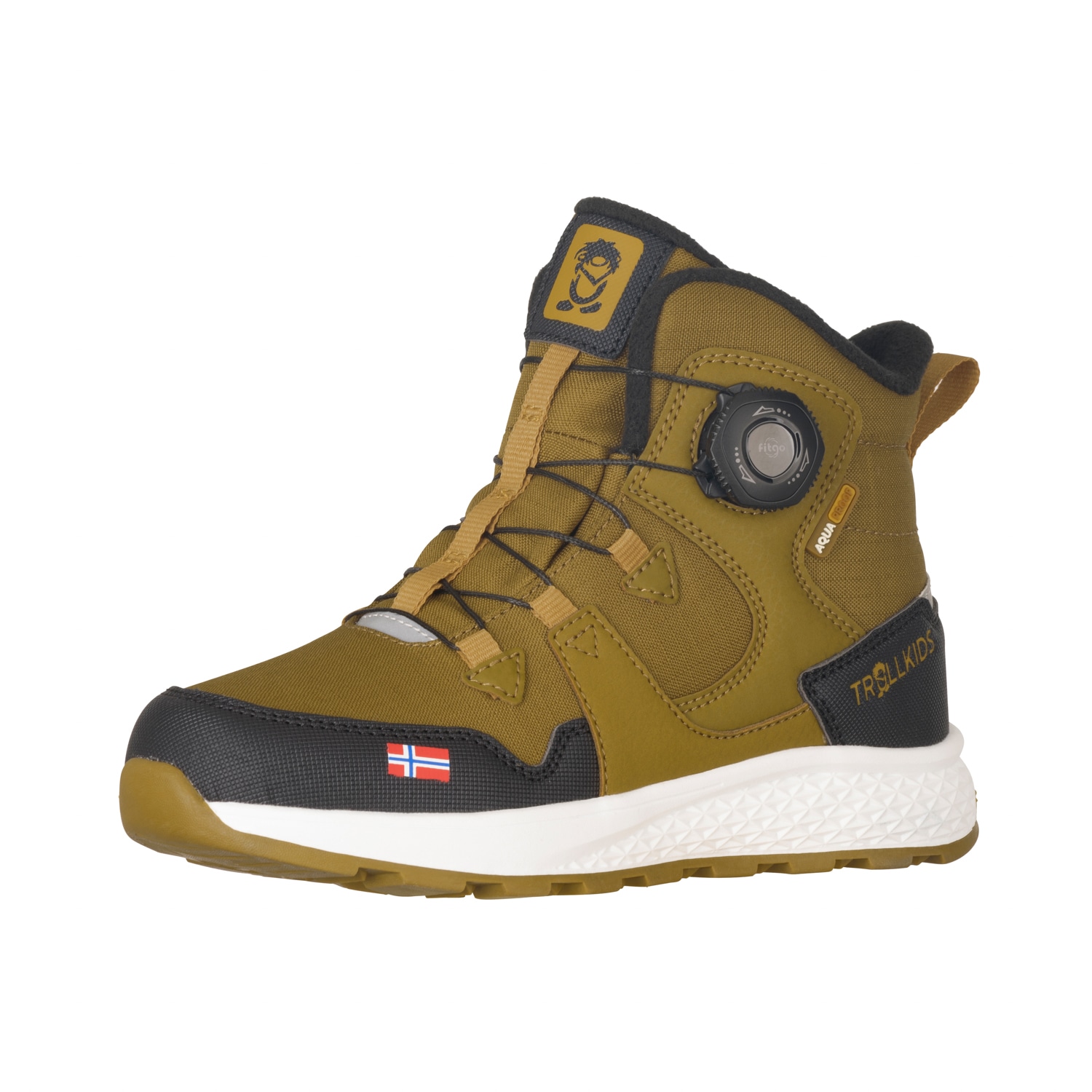 TROLLKIDS Winterstiefel »KIDS BERGEN WINTER MID CUT«  Snowboots, Winterstiefel, Winterschuhe, für Kinder, wasserdicht