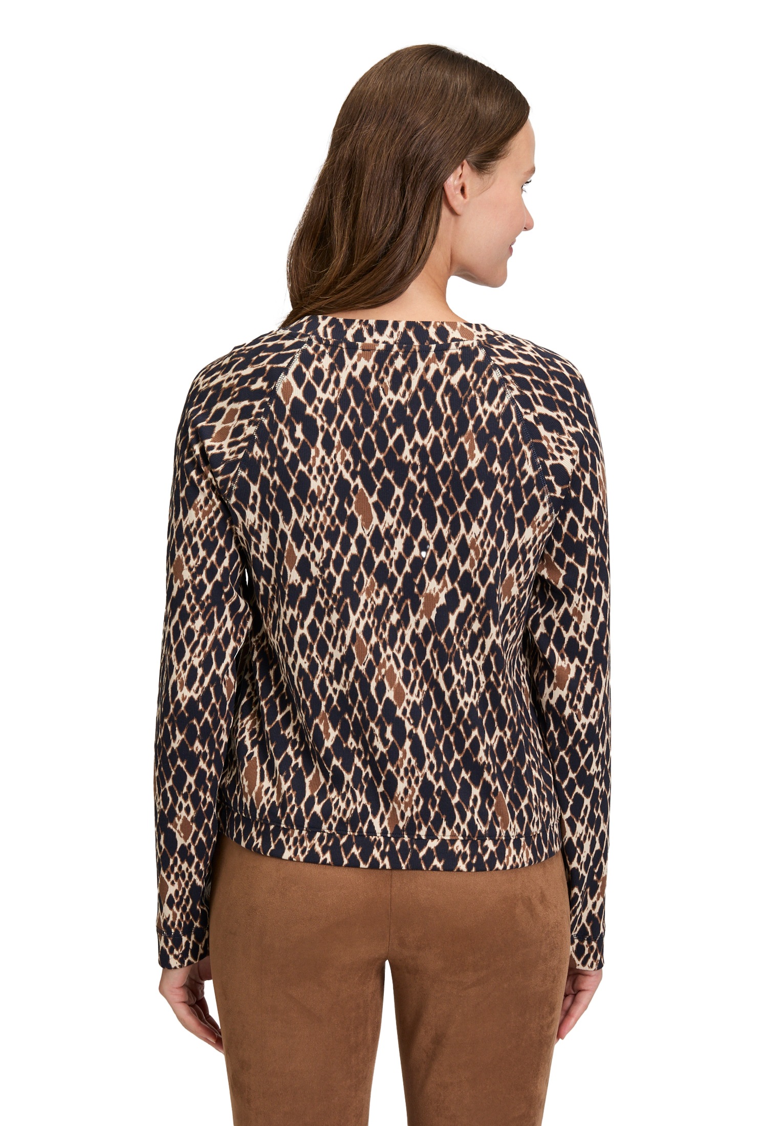 Betty Barclay T-Shirt »Shirtjacke mit Rippenstruktur«