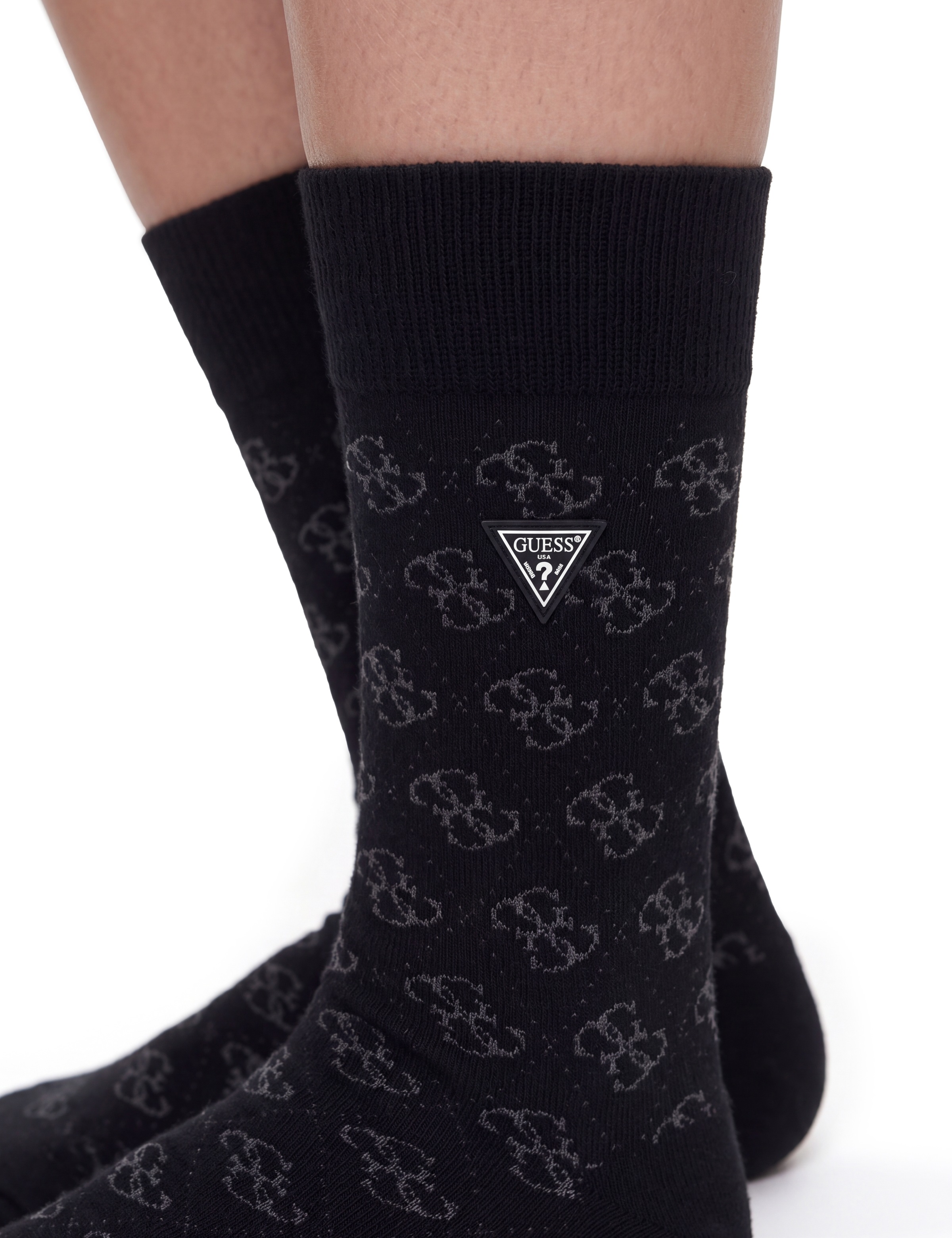 Guess Socken »SOCKS 3PACK« Packung, 3 Paar tlg. mit 4G-Logojacquard