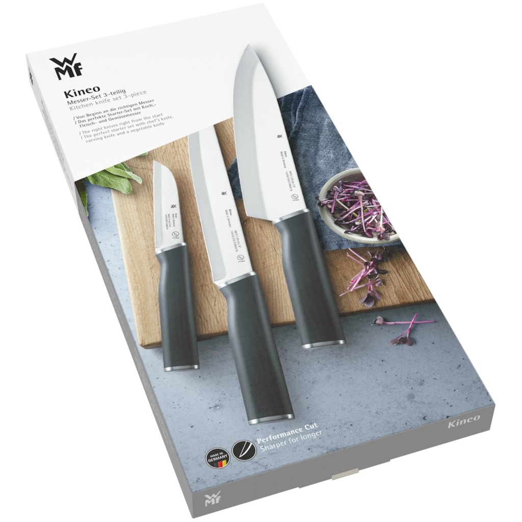 WMF Messer-Set »Kineo«, (Set, 3 tlg.)