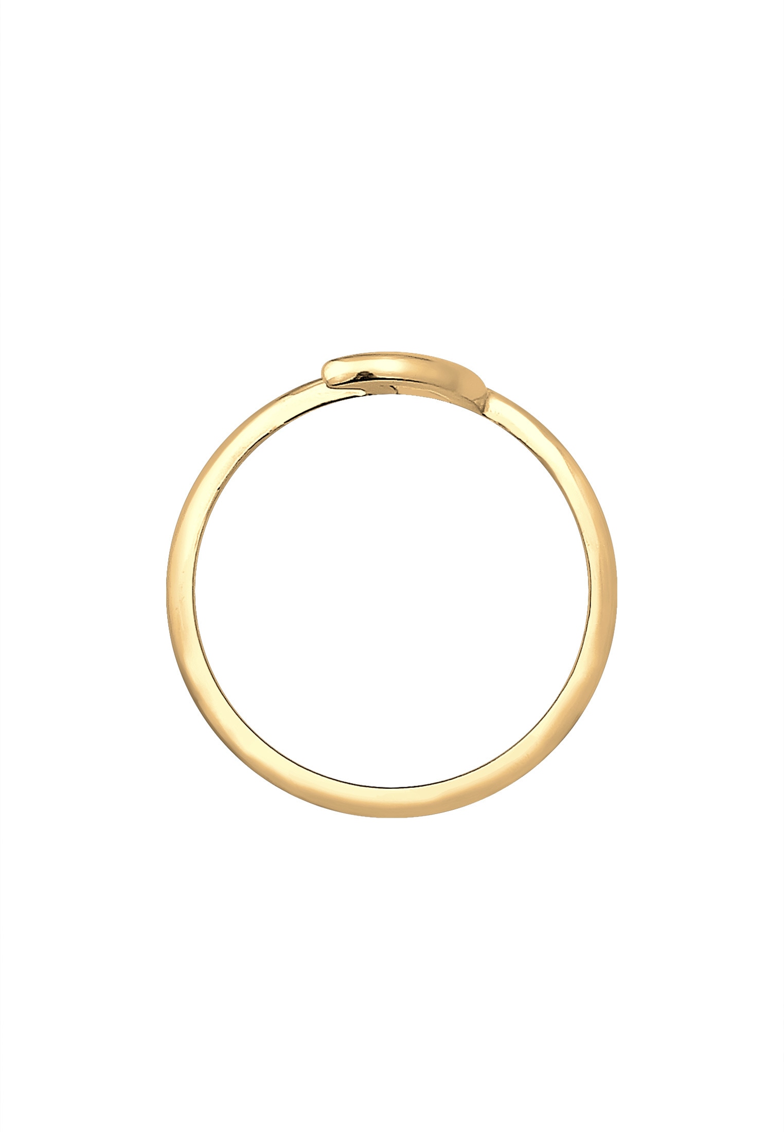 Elli Silberring »Ring Halbmond 925 Sterling Silber«