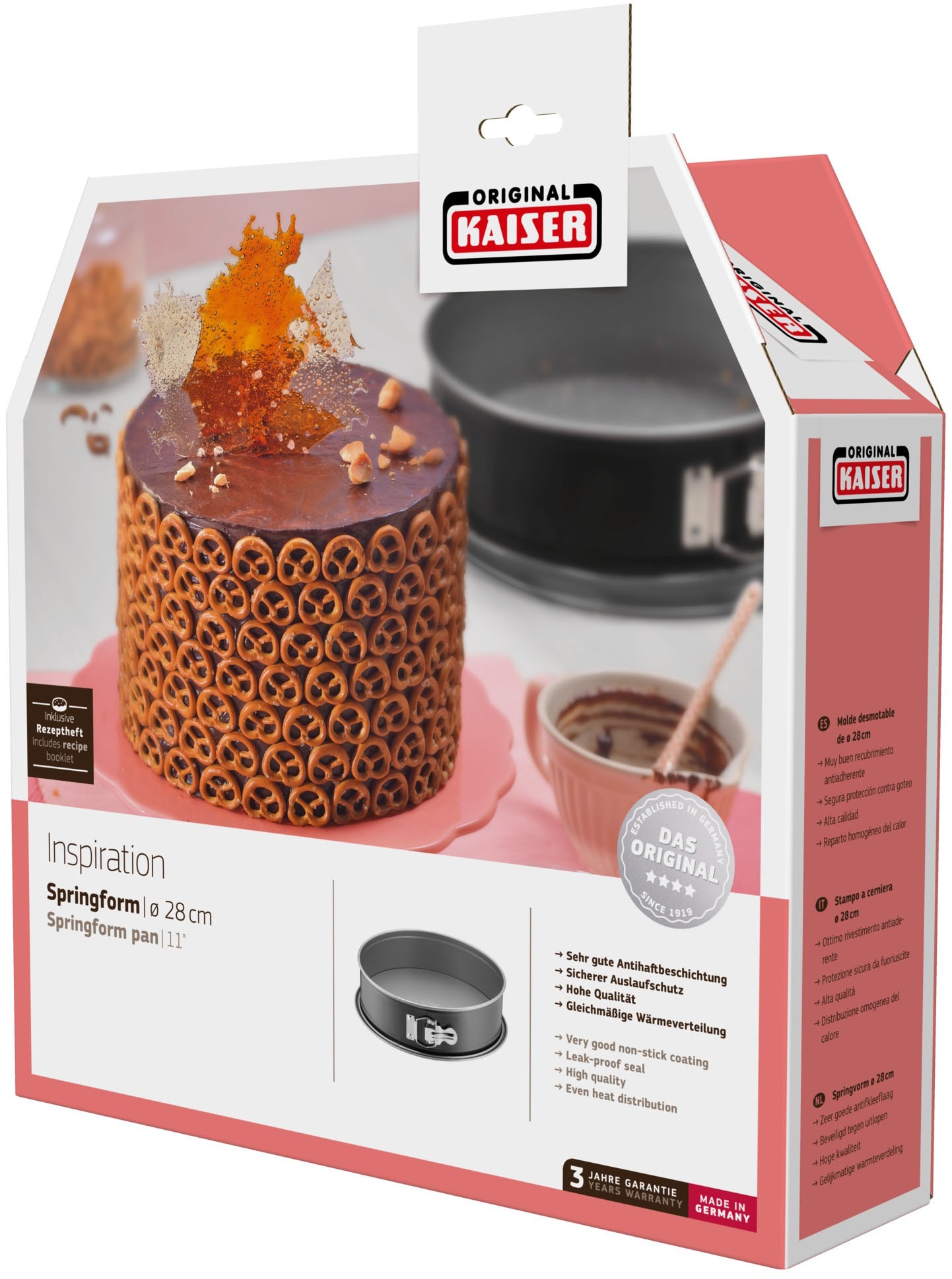 Kaiser Backformen Springform »Inspiration«, auslaufsicher, Made in Germany