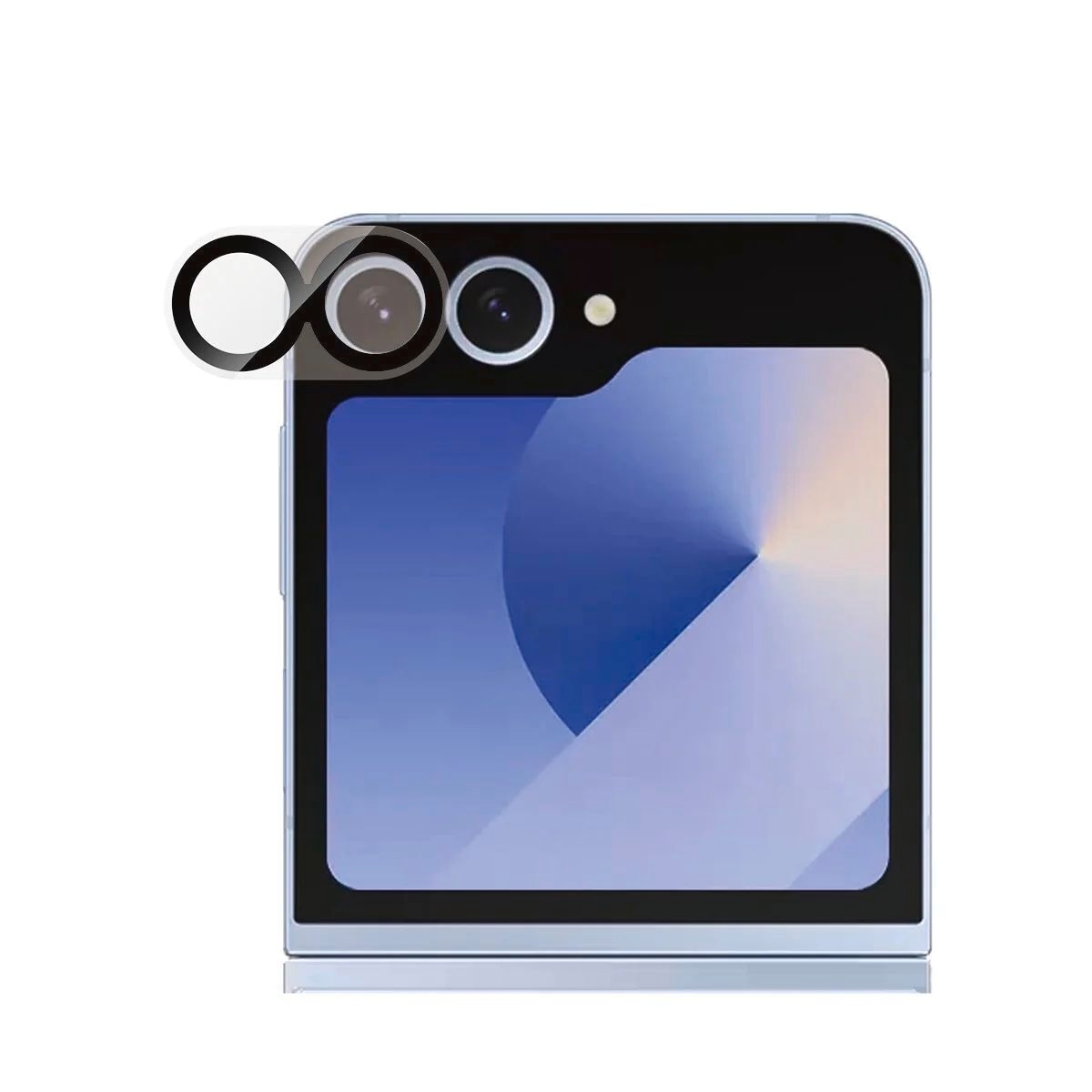 SAFE by PanzerGlass Kameraschutzglas »Camera Lens Protection«, für Samsung Galaxy Z Flip6, Displayschutzfolie, Schutzfolie, Bildschirmschutz, kratz- & stoßfest