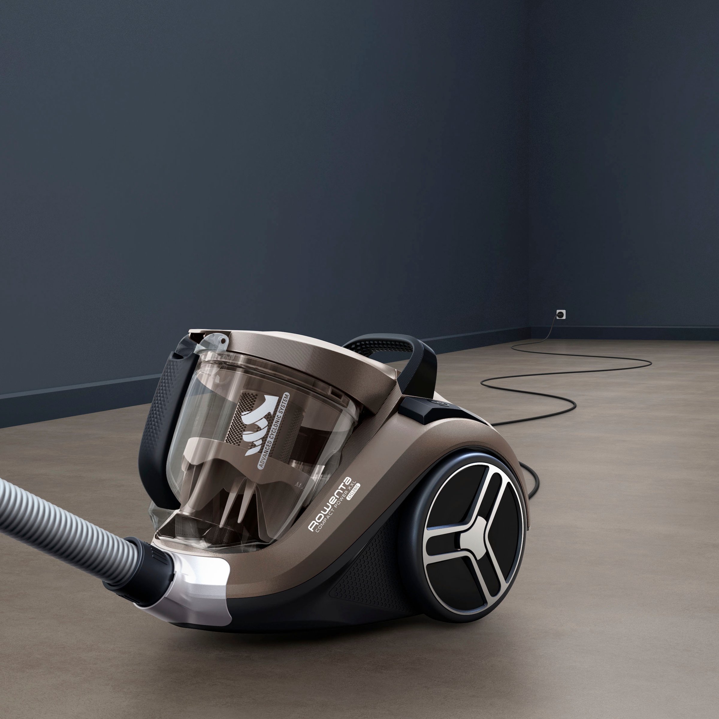 Rowenta Bodenstaubsauger »RO4B50 Compact Power XXL Animal«, 900 W, beutellos, hohe Saugleistung, leicht & kompakt, Staubbehältervolumen 2,5 Liter