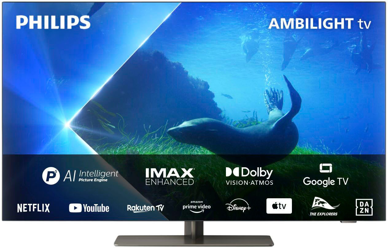 Philips LED-Fernseher HD, TV Smart-TV-Android OTTO online Zoll, cm/48 122 Ultra 4K »48OLED808/12«, bei