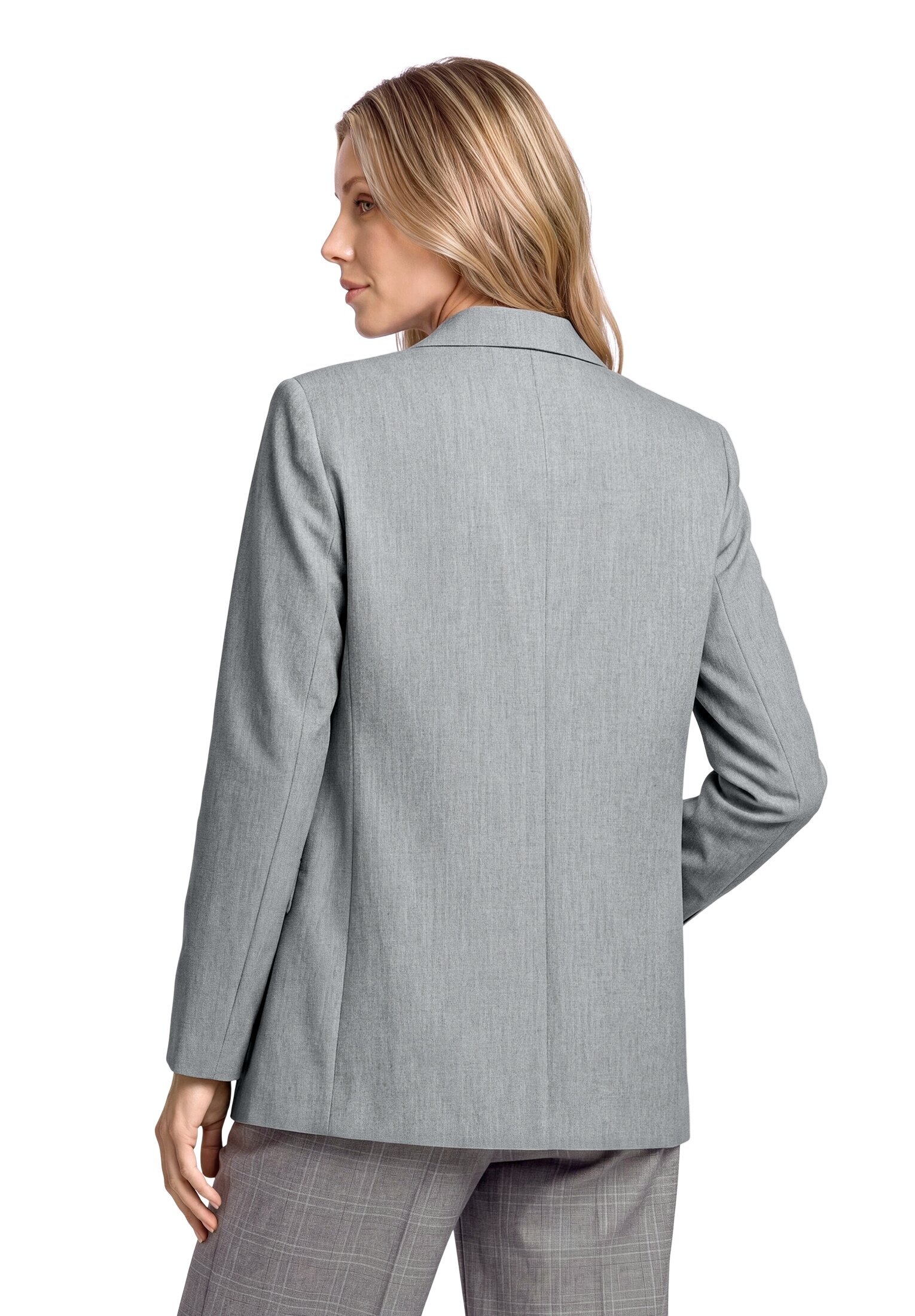 Betty&Co Longblazer »Longblazer mit Taschen«