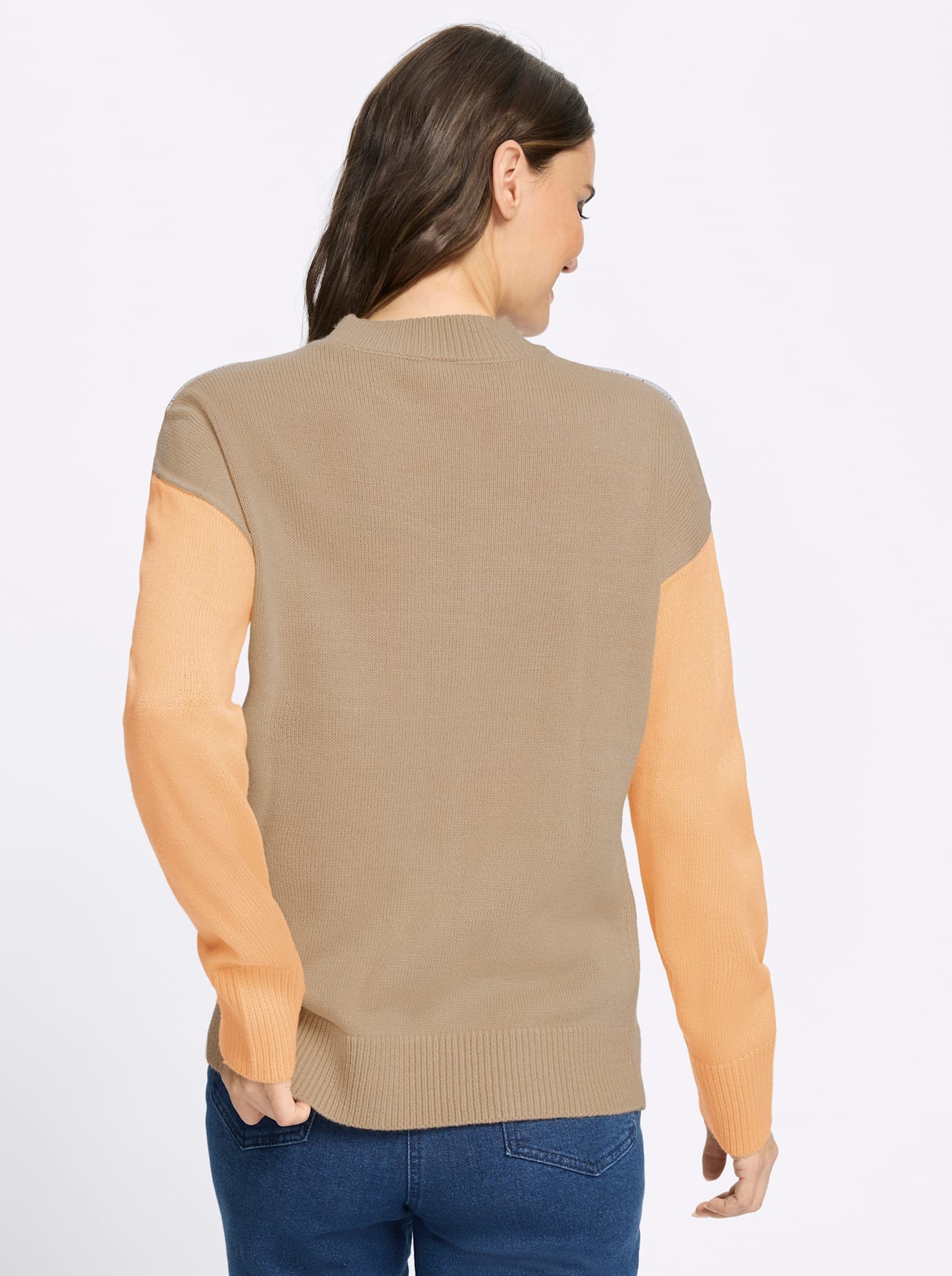 Classic Basics Stehkragenpullover »Langarm-Pullover«