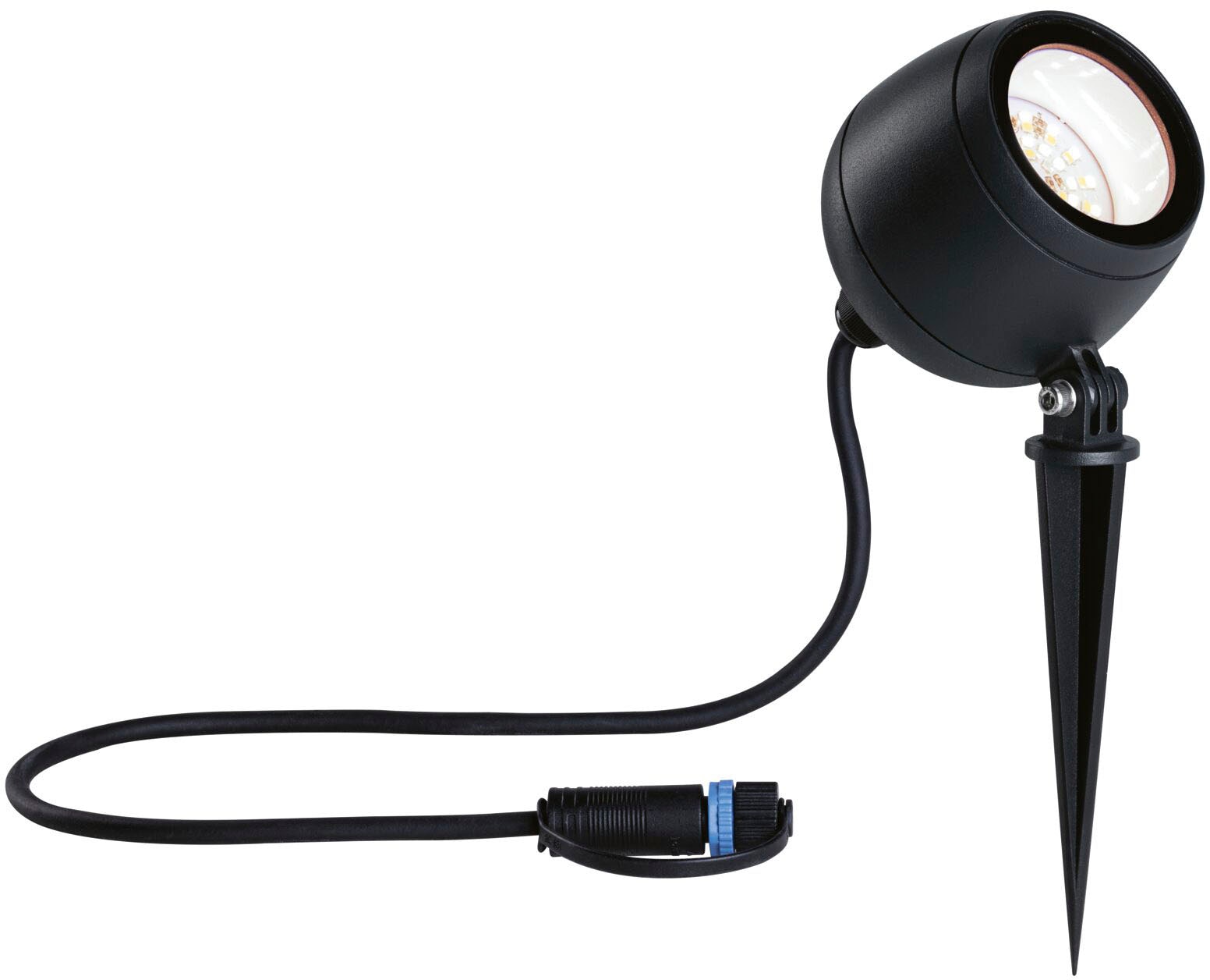 Paulmann LED Gartenleuchte »Outdoor Plug & Shine Spot Kikolo Insect friendly ZigBee«, 1 flammig, Insektenfreundlich