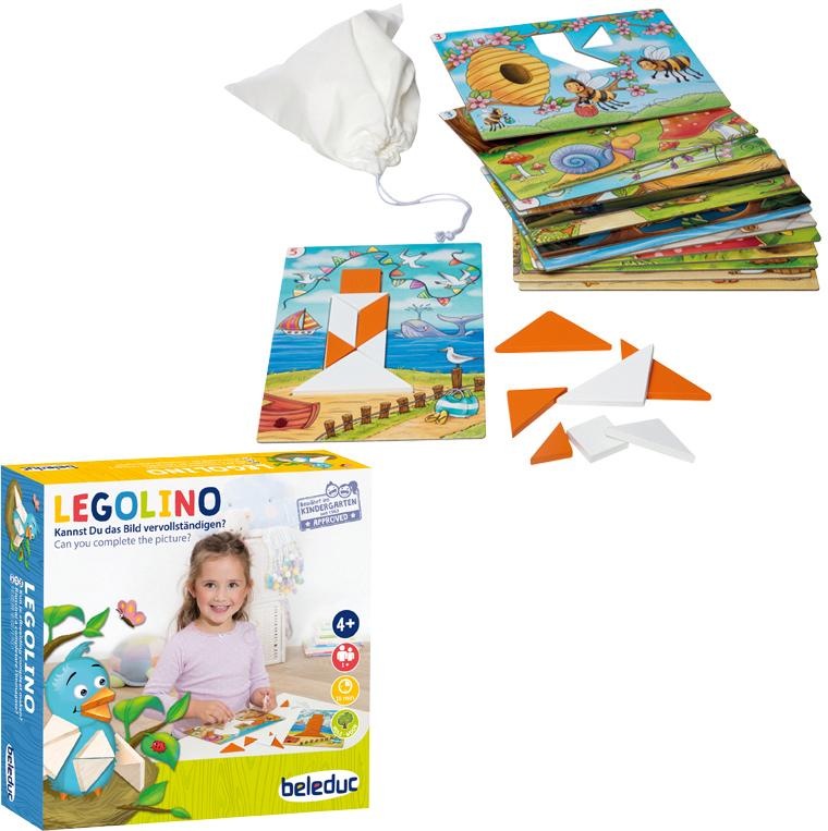beleduc Spiel »LEGOLINO«