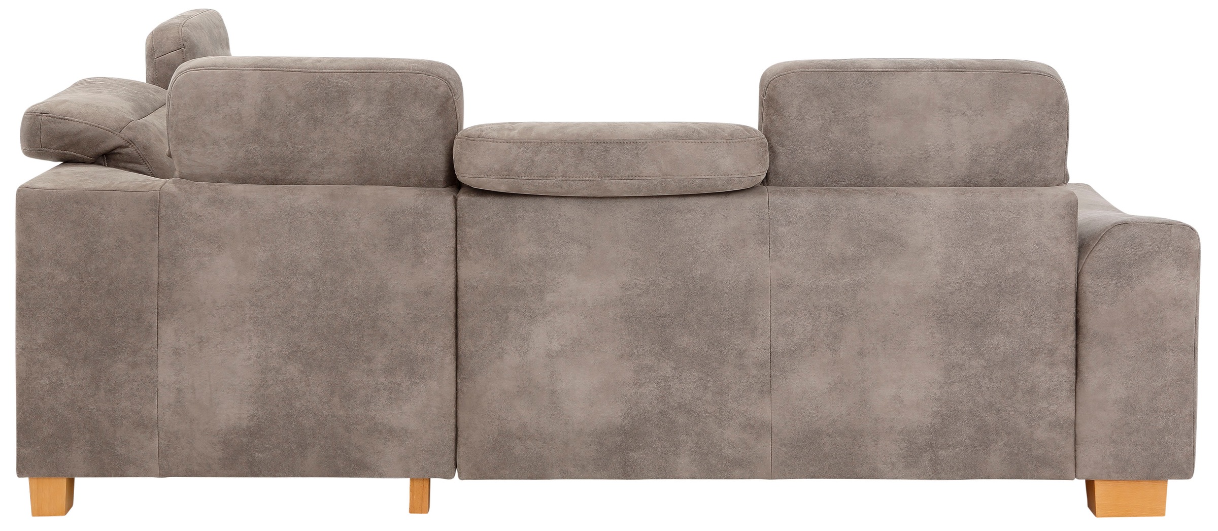 Home affaire Ecksofa »Dundee L-Form«, wahlweise mit Kopfteilverstellung und zusätzlich mit Bettfunktion
