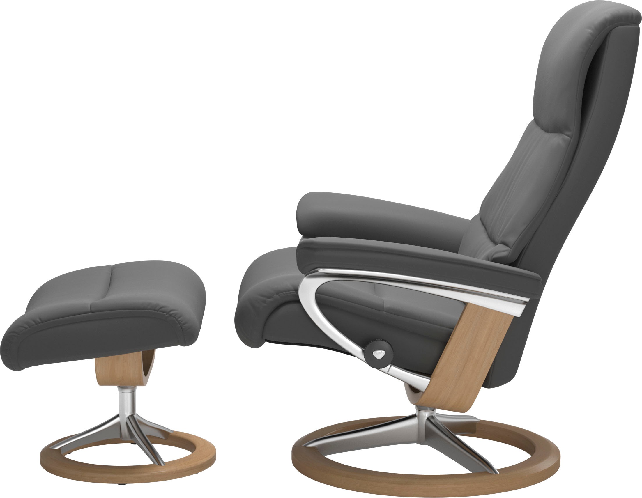 Stressless® Fußhocker »View« mit Signature Base,Gestell Eiche