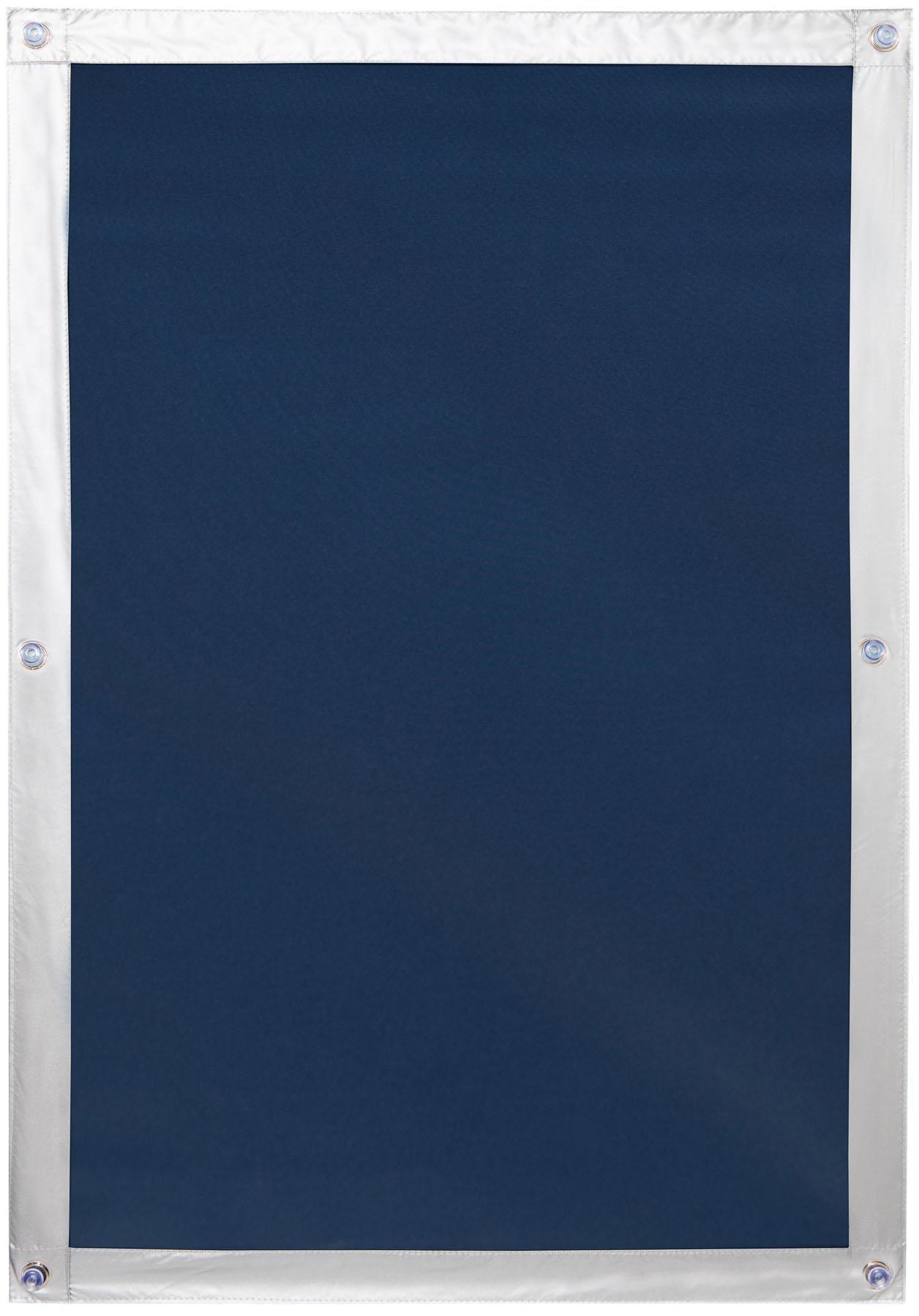 LICHTBLICK ORIGINAL Dachfensterrollo »Haftfix Hitzeschutz Abdunkelung« verdunkelnd Perlreflex-beschichtet | energiesparend ohne Bohren verspannt mit Thermobeschichtung, mit Saugnapf