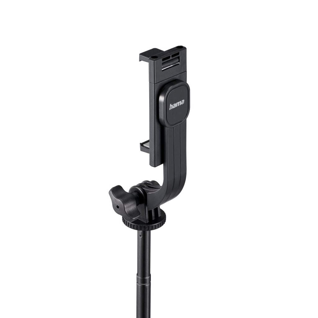 Hama Selfie-Stick »Selfie Stick Stativ Handy, Bluetooth®-Fernauslöser, SW«, (1 St.)