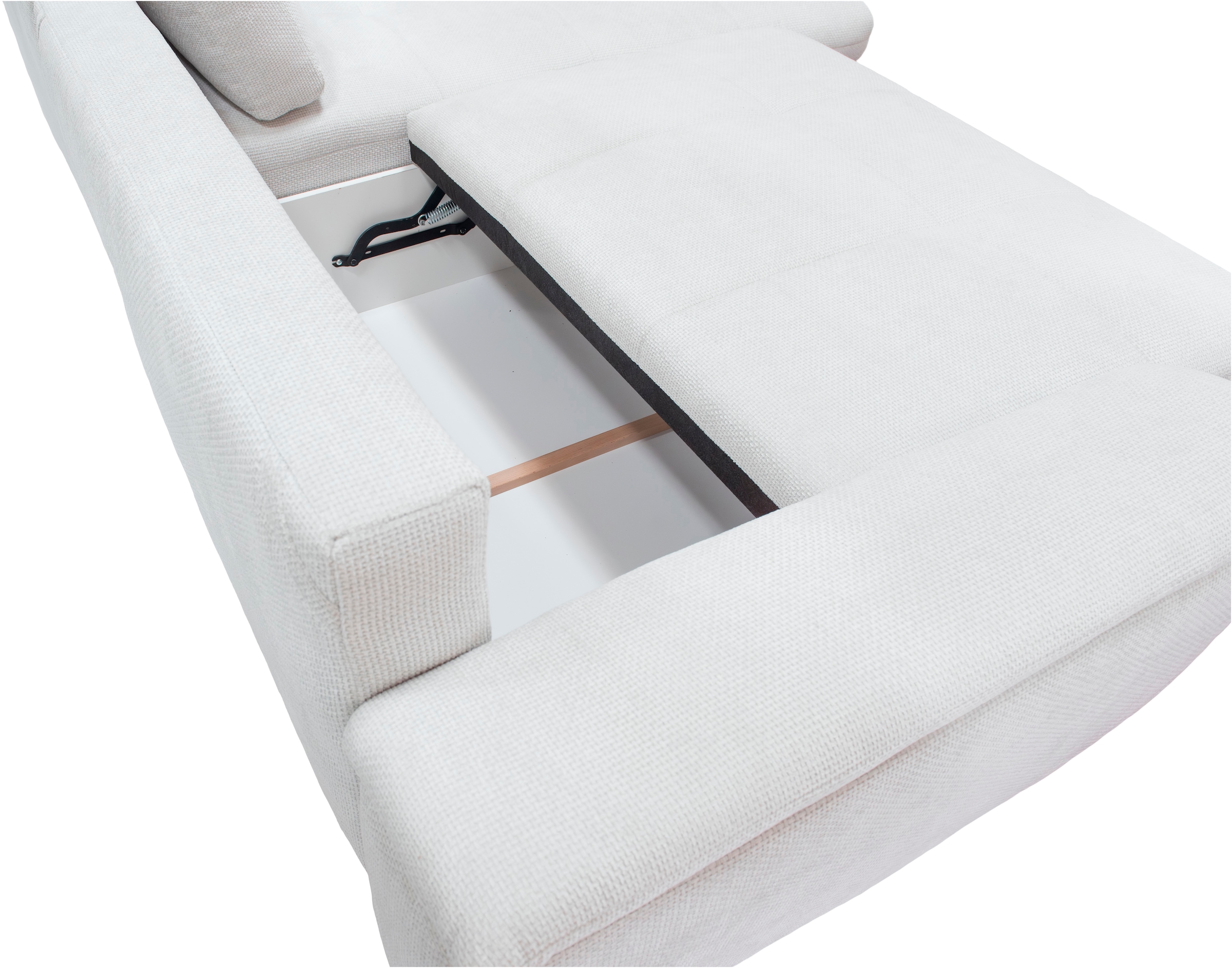 exxpo - sofa fashion Ecksofa »Casa Grande inkl. Bettfunktion, Bettkasten, bequem«, L-Form, guter Sitzkomfort, grioße Liegefläche