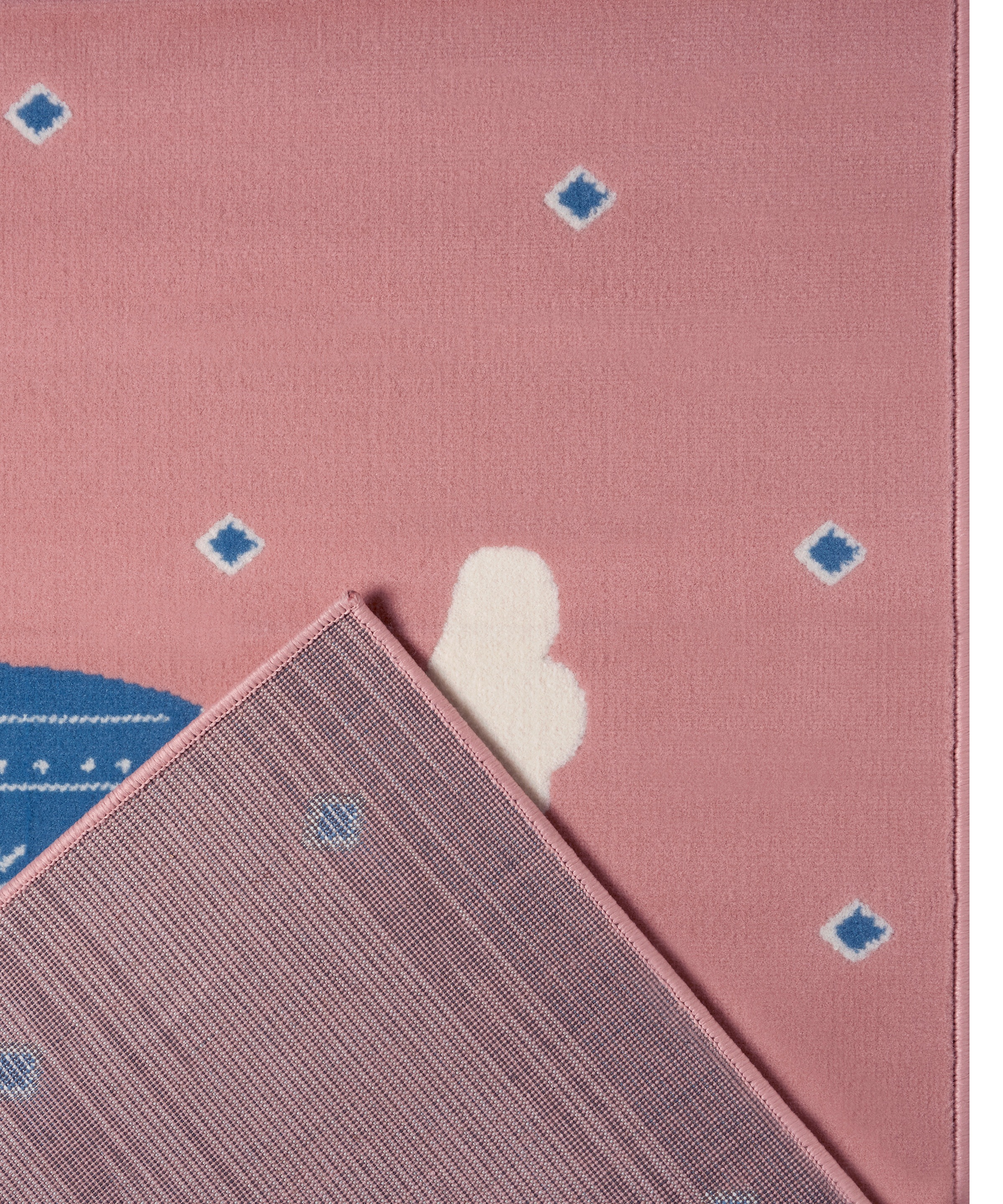 HANSE Home Kinderteppich »Lama Monty«, rechteckig, 9 mm Höhe, Kurzflor, Tiermotiv, Strapazierfähig, Pflegeleicht, Robust