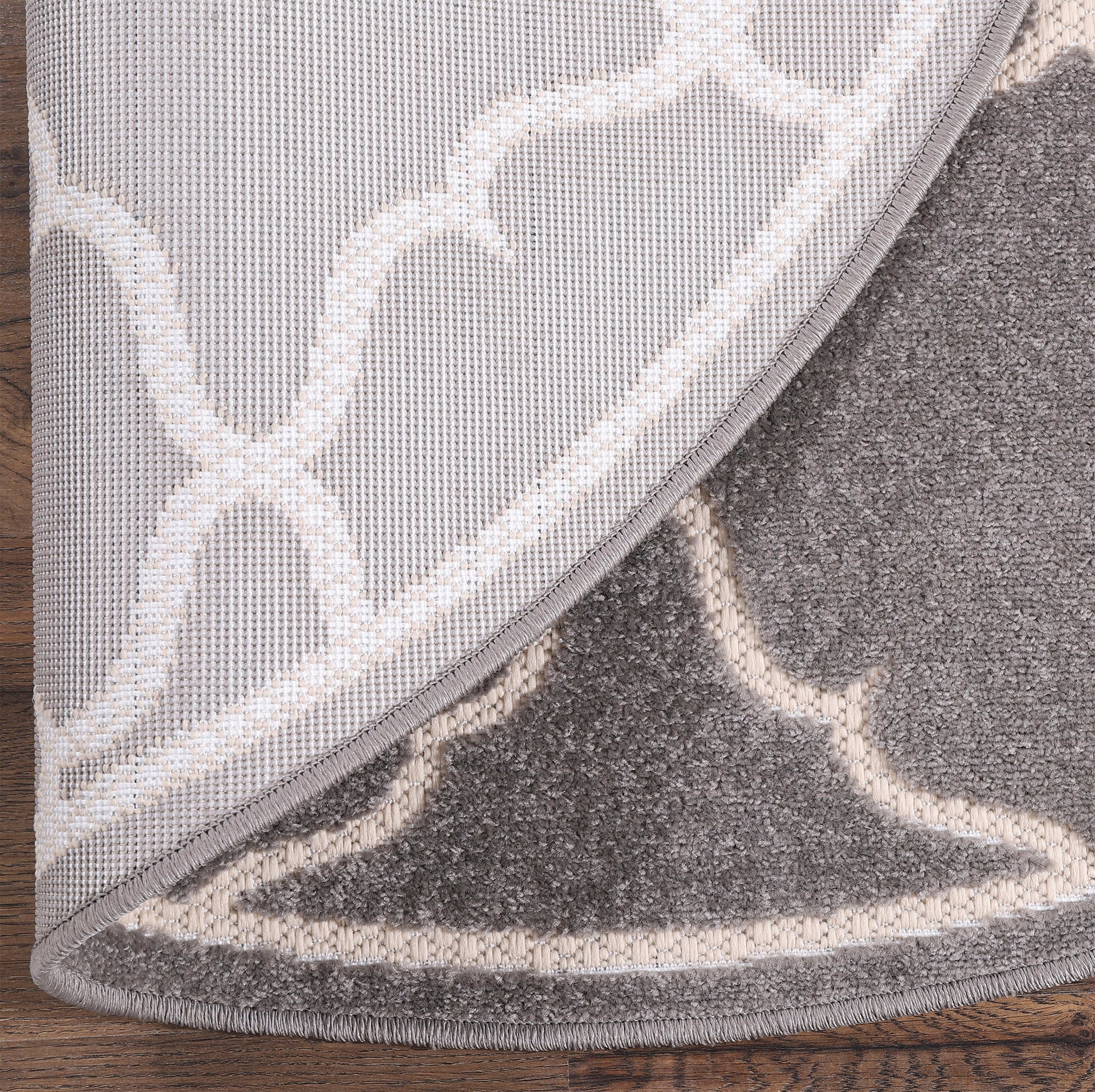 Sanat Teppich »Berlin«, rund, 6 mm Höhe, In -und Outdoor geeignet, robust und pflegeleicht