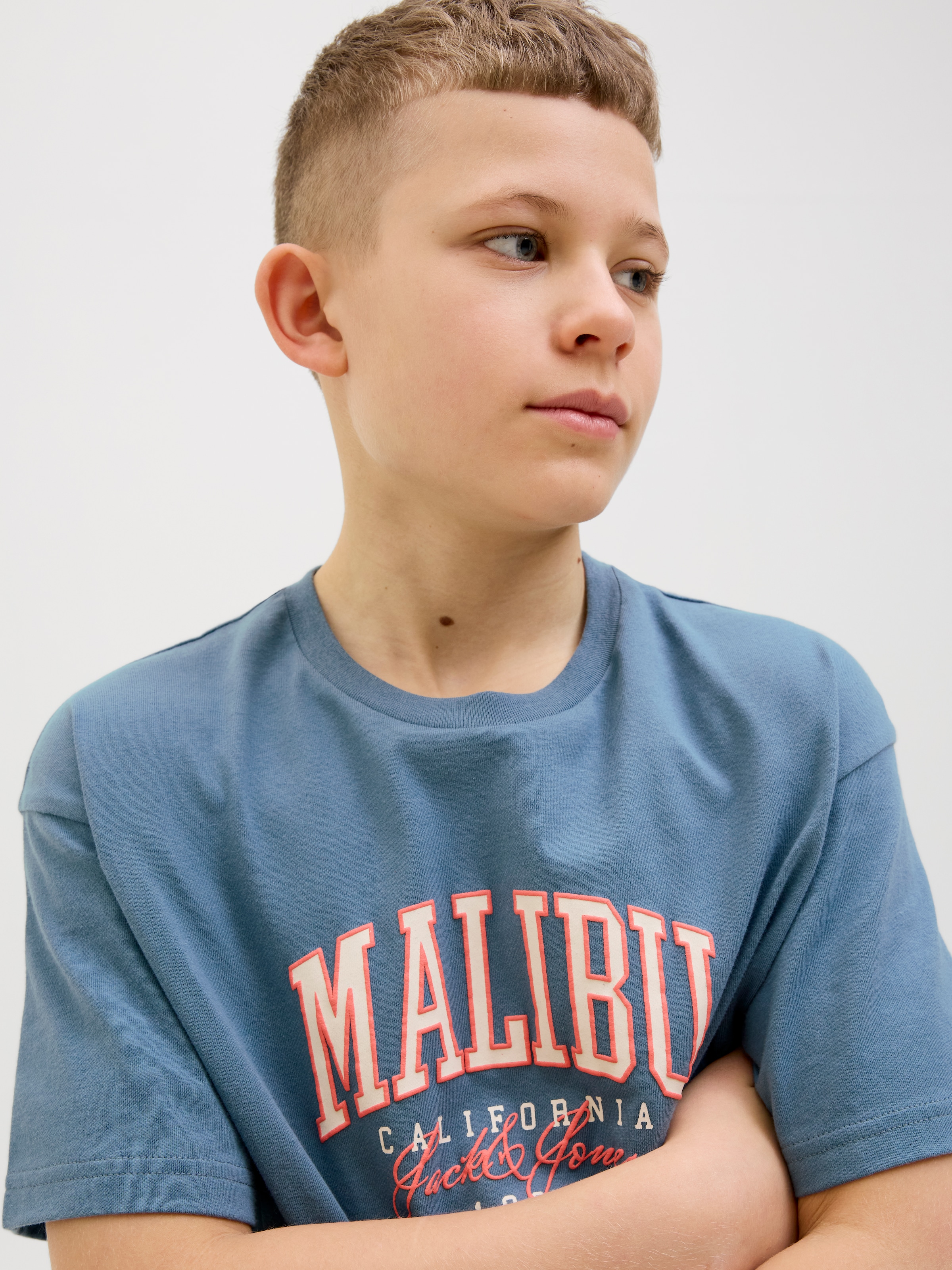 Jack & Jones Junior T-Shirt »JJDETROIT TEE SS CREW NECK JNR«