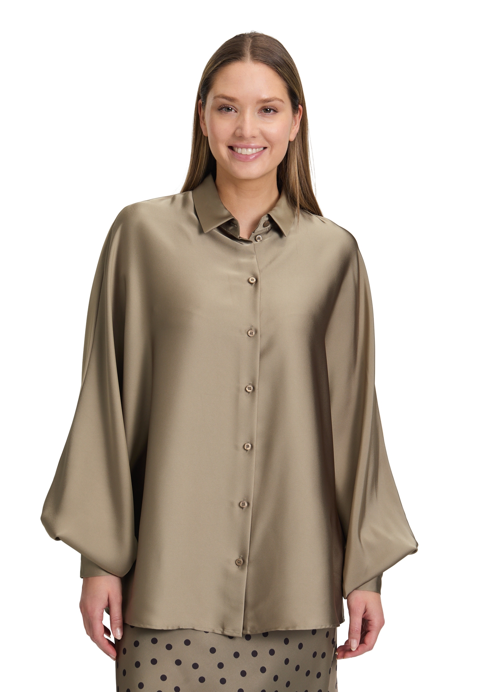 Vera Mont Satinbluse »Satin-Bluse mit Kragen«