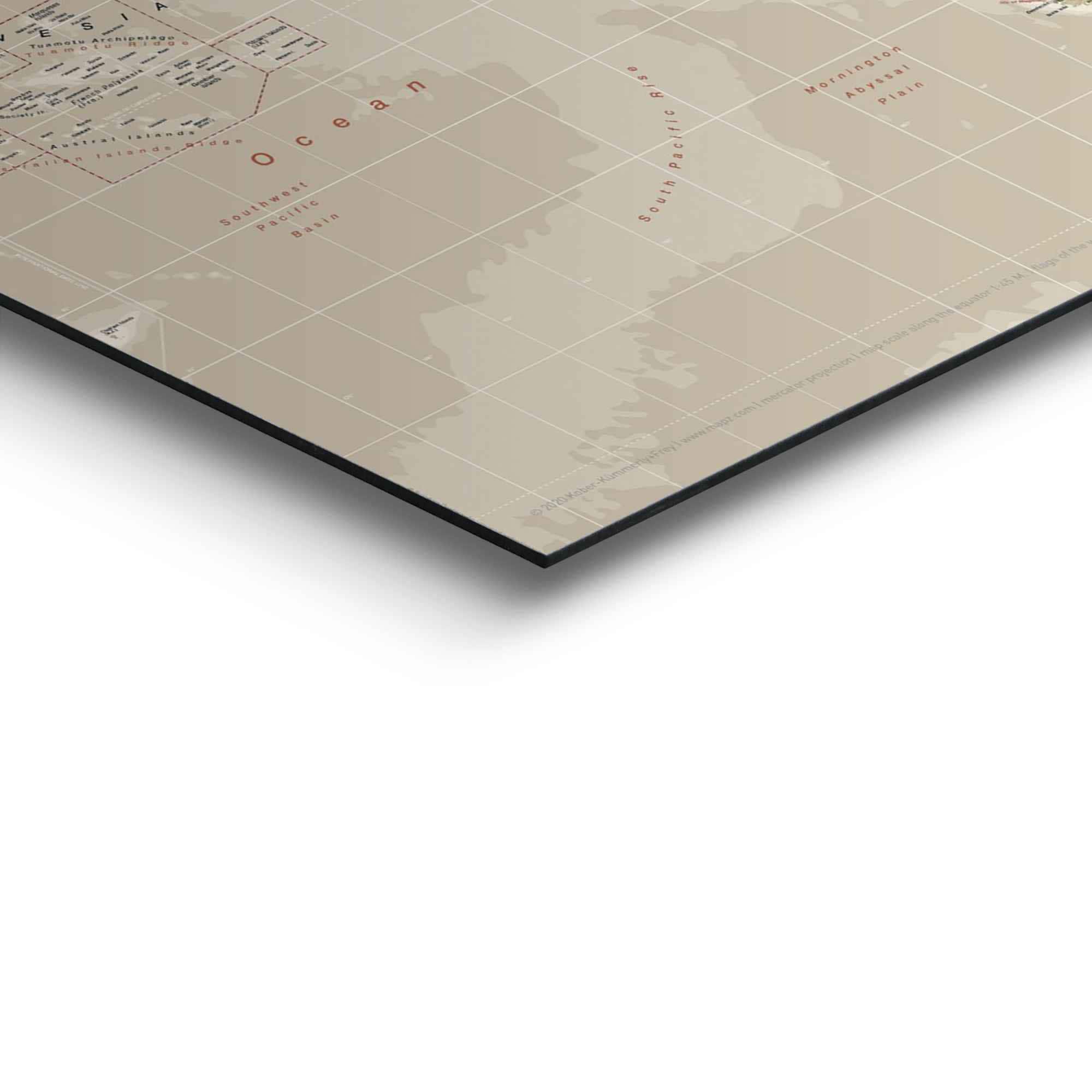 Reinders! Wandbild »Wandbild Weltkarte OTTO online St.) - Weltkarte, Detailliert«, - Natürlicher (1 bei Erdfarben bestellen Farbton